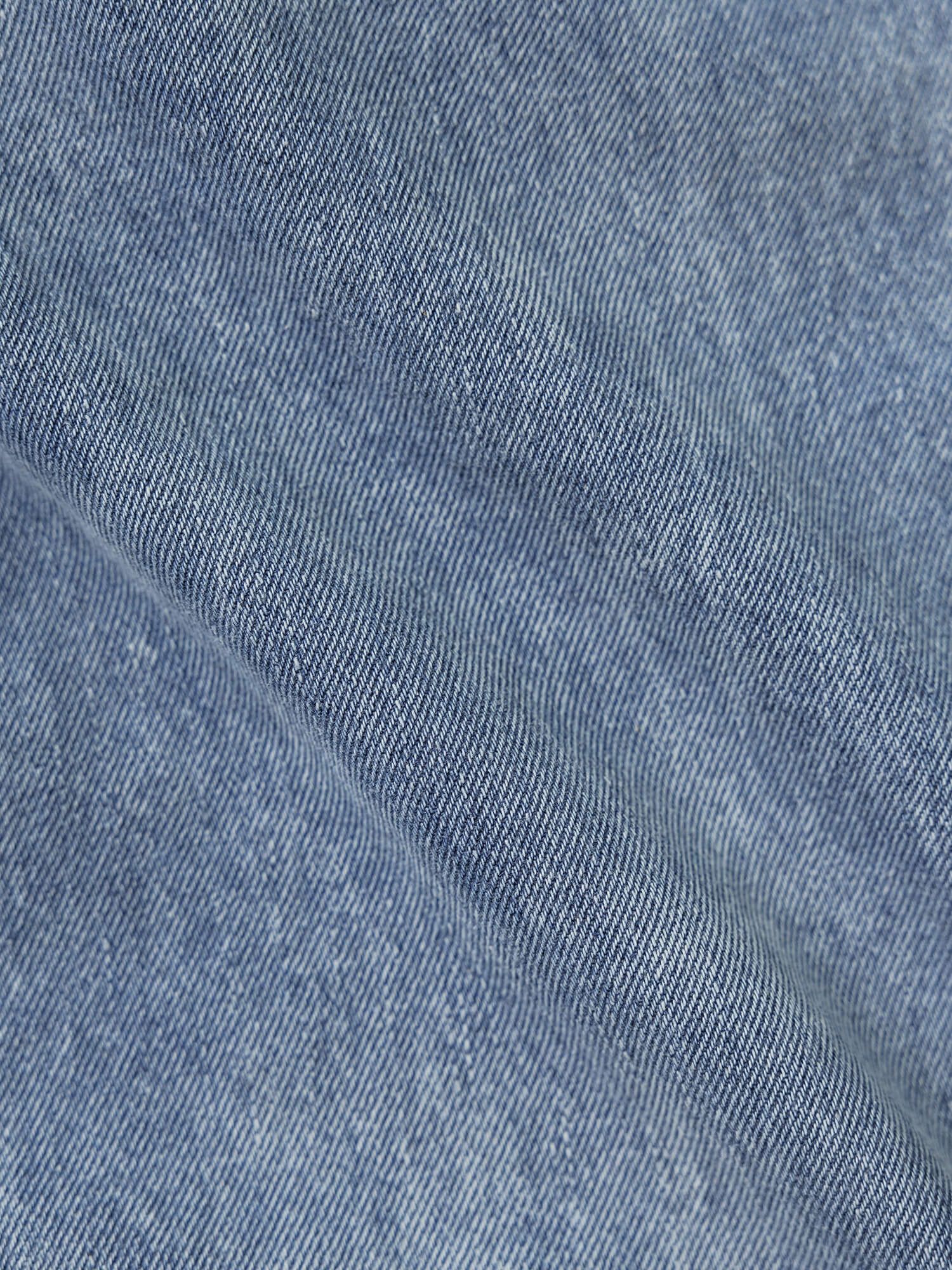 ソフトカーヴィデニムスラックス