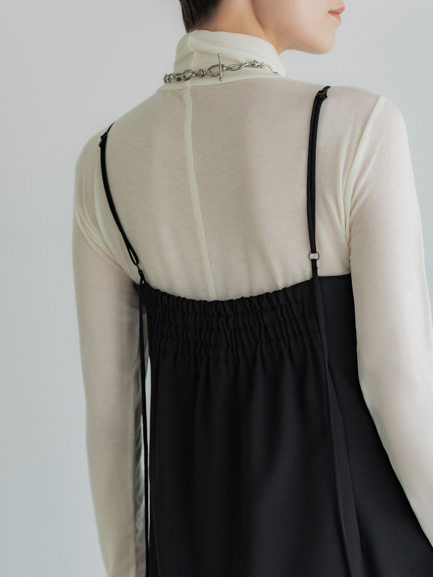 ボックスタックキャミワンピース