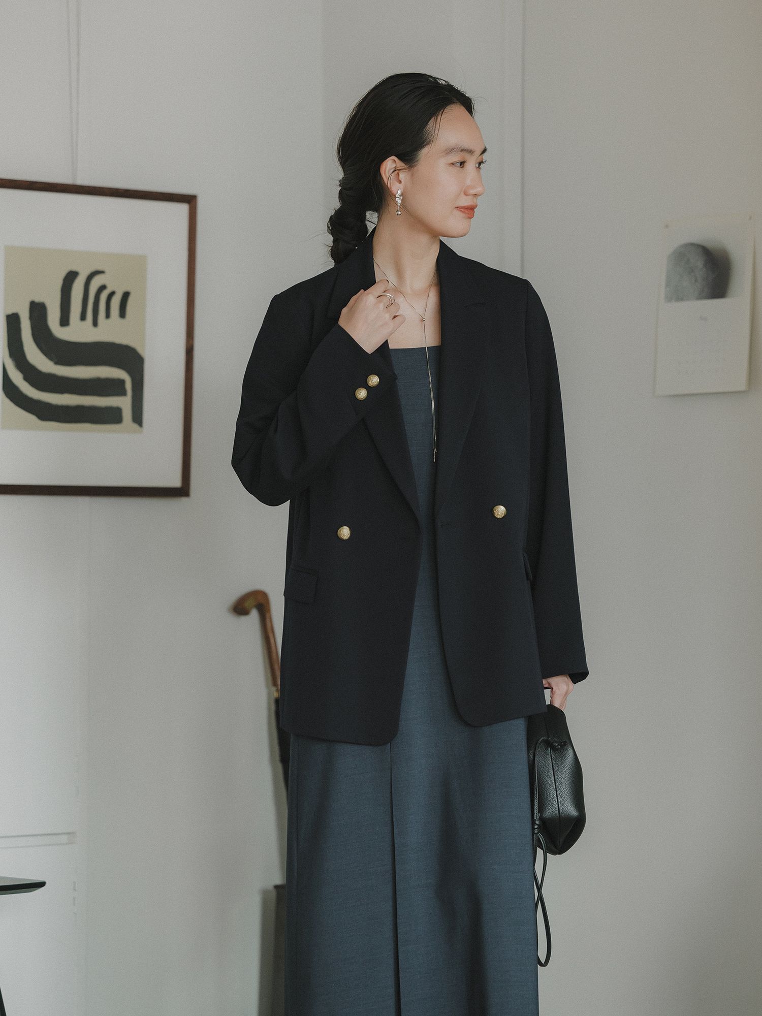 ボックスタックキャミワンピース