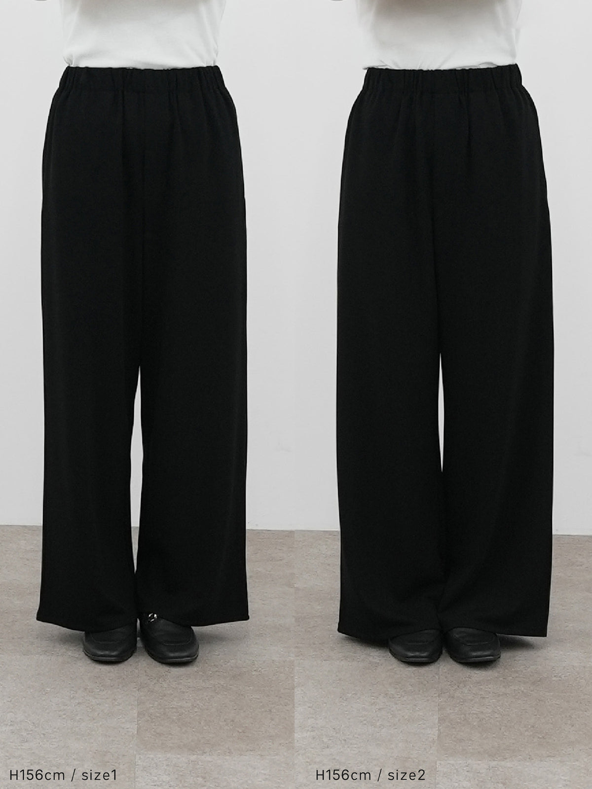 エフォートレスストレートパンツ