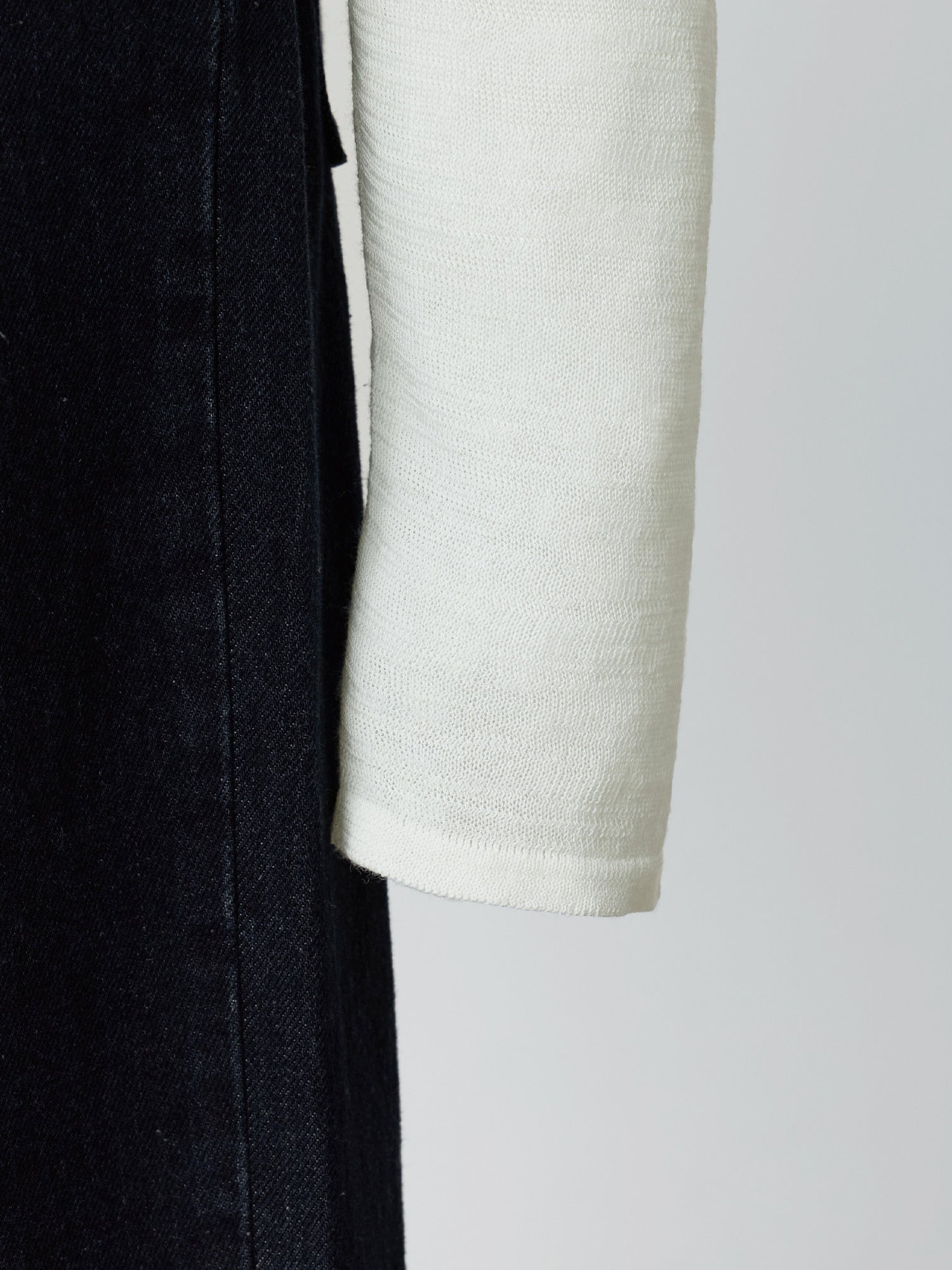 キャミレイヤードカシュクールニット