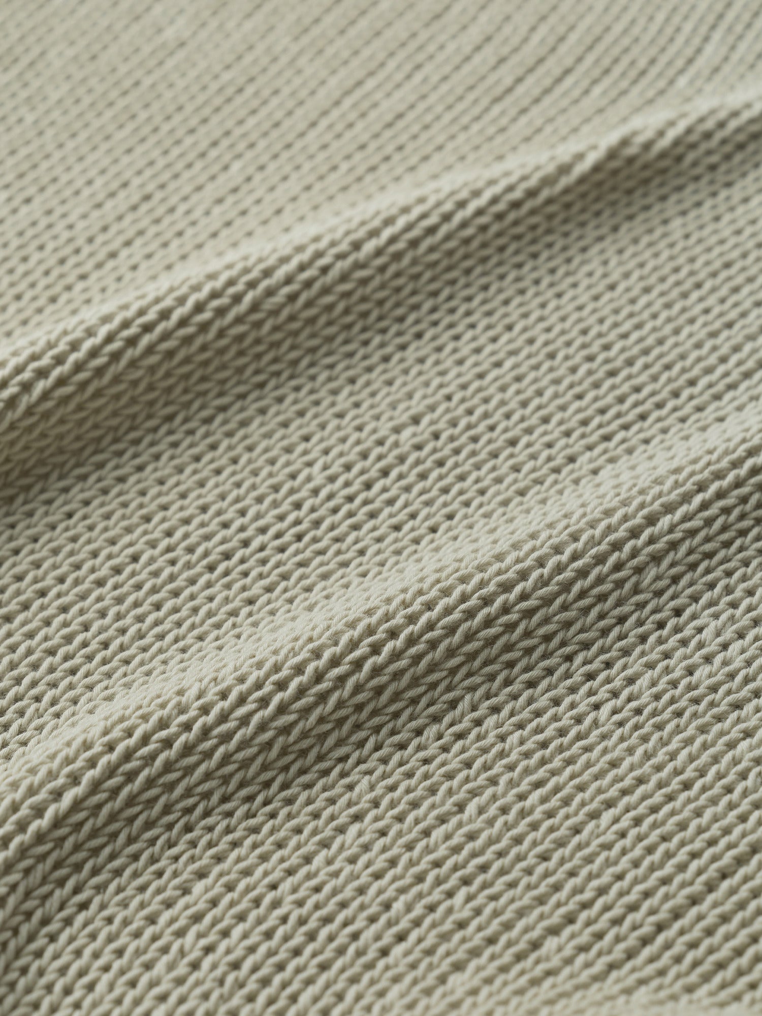 エポーレットラグランコットンニット