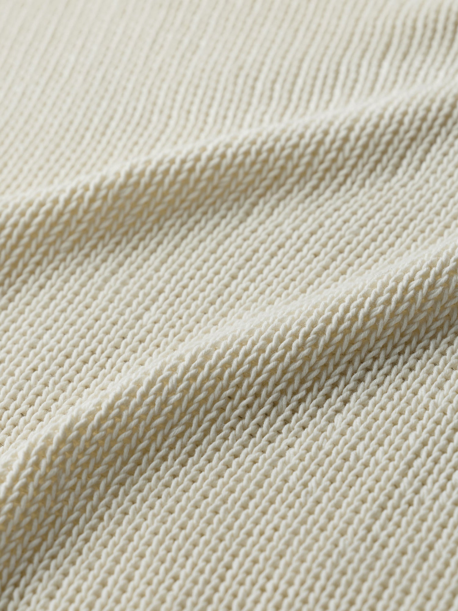 エポーレットラグランコットンニット