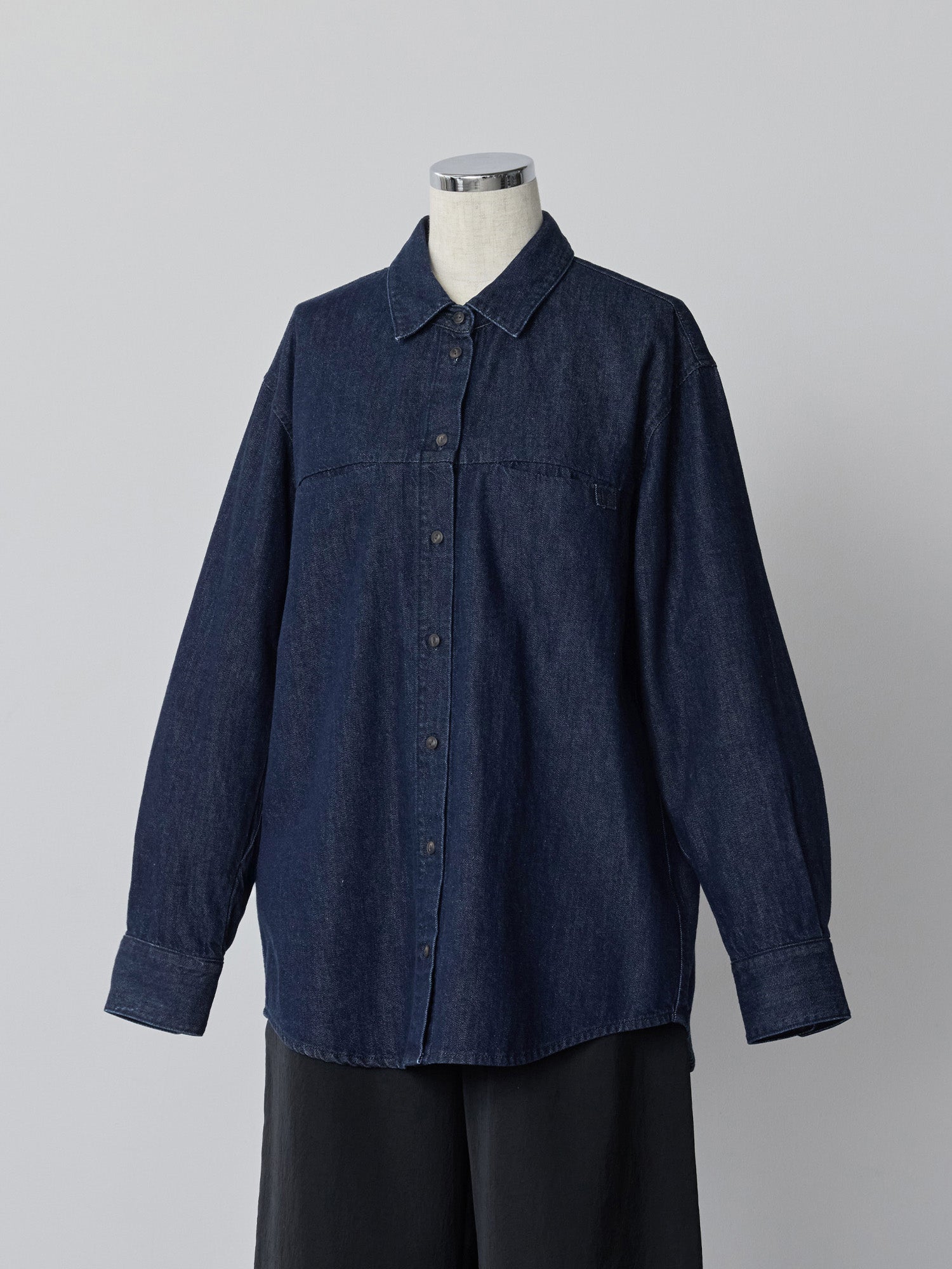 先行販売 シームポケットテクスチャーシャツ