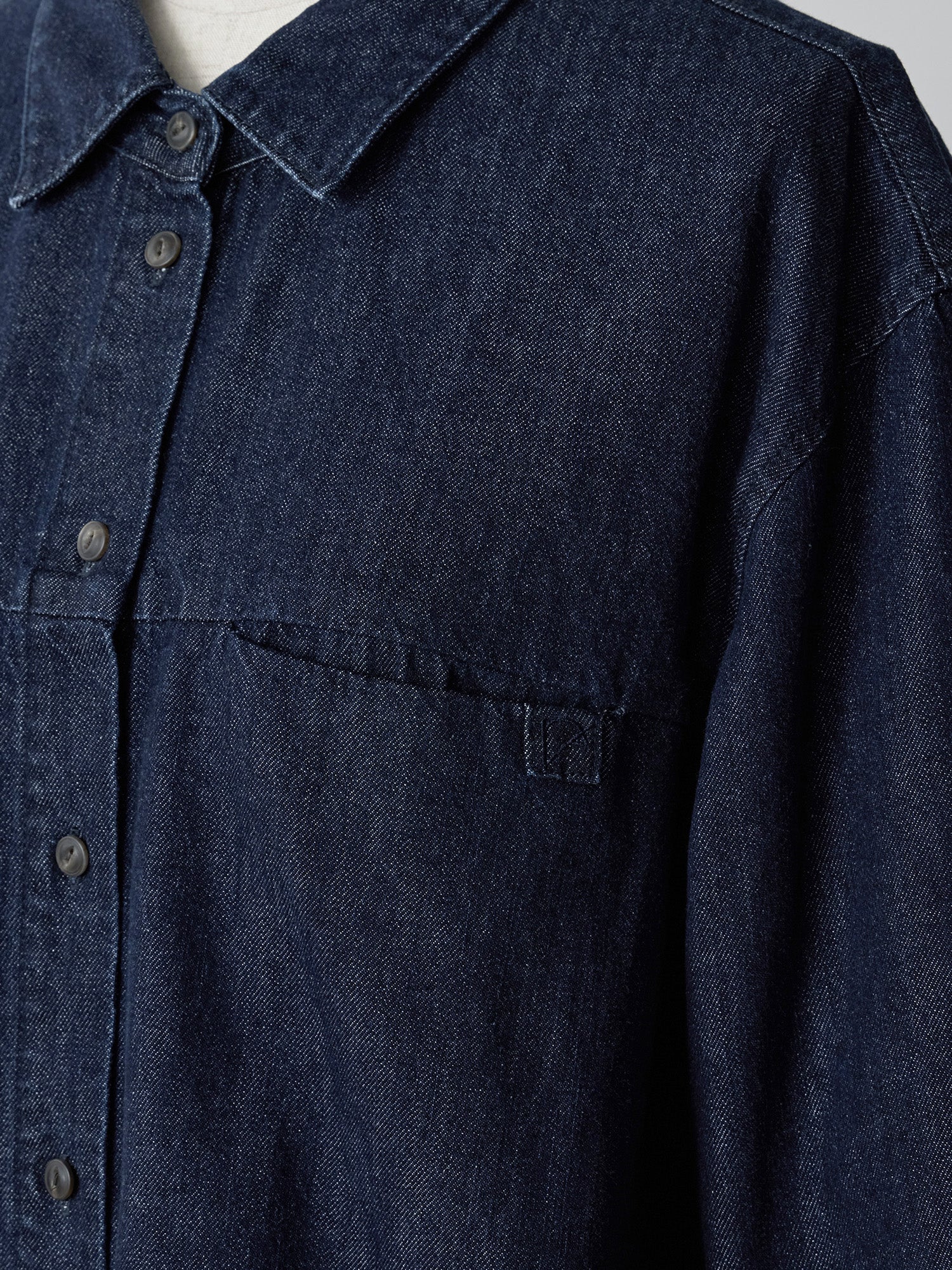 先行販売 シームポケットテクスチャーシャツ