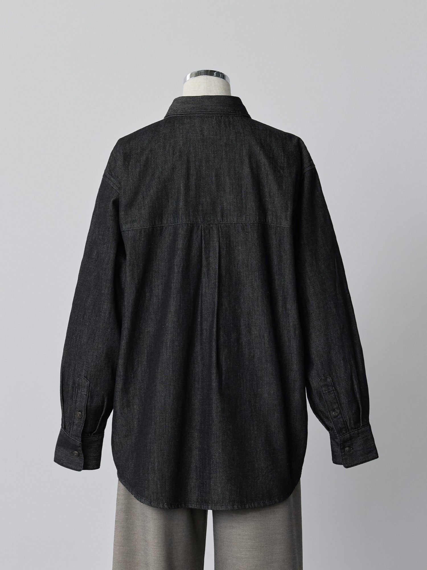 先行販売 シームポケットテクスチャーシャツ