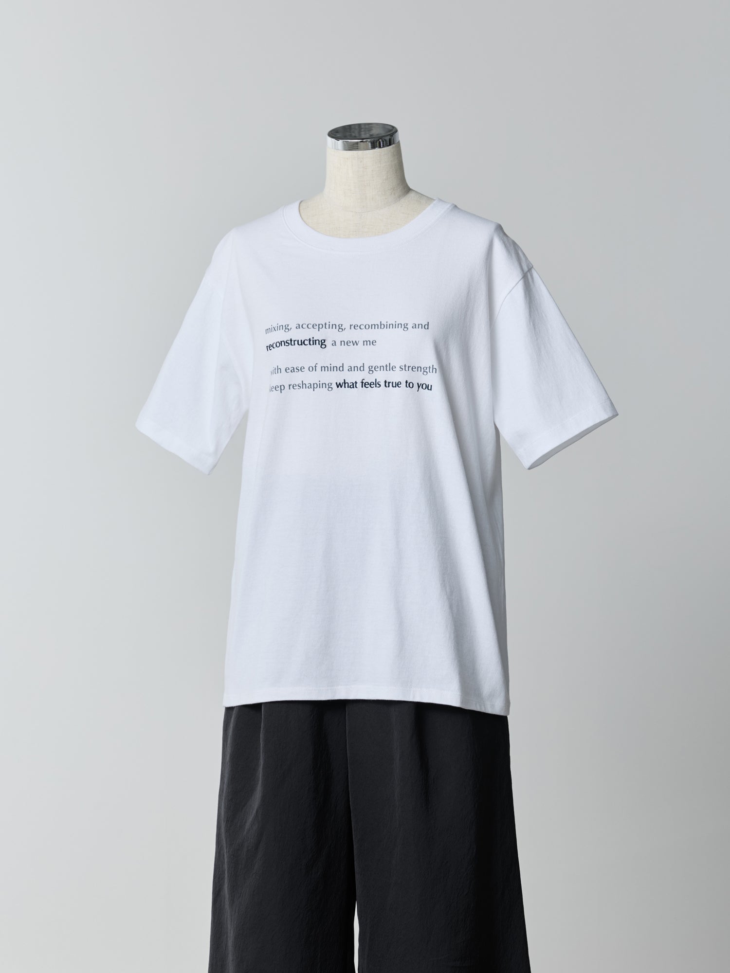 re:construct デザインTシャツ