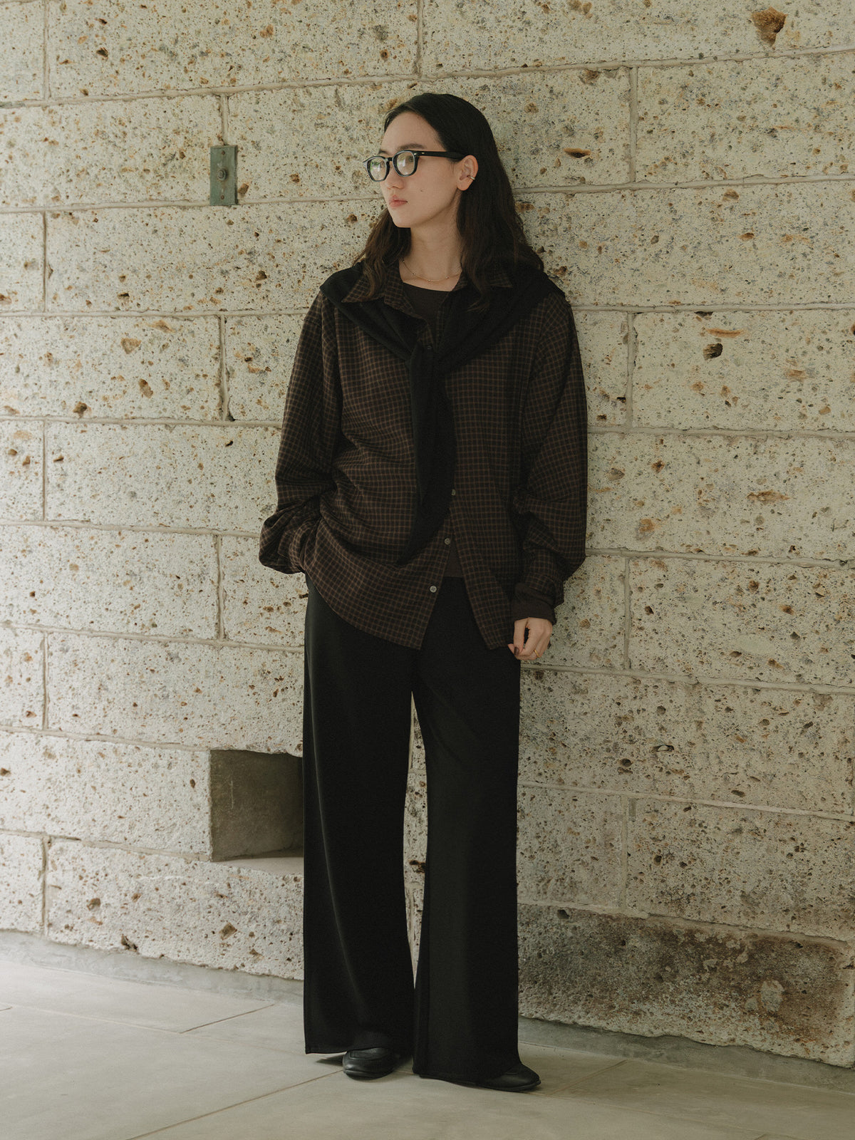 H171 B80 W60 H85 / 着用サイズ : サンプル