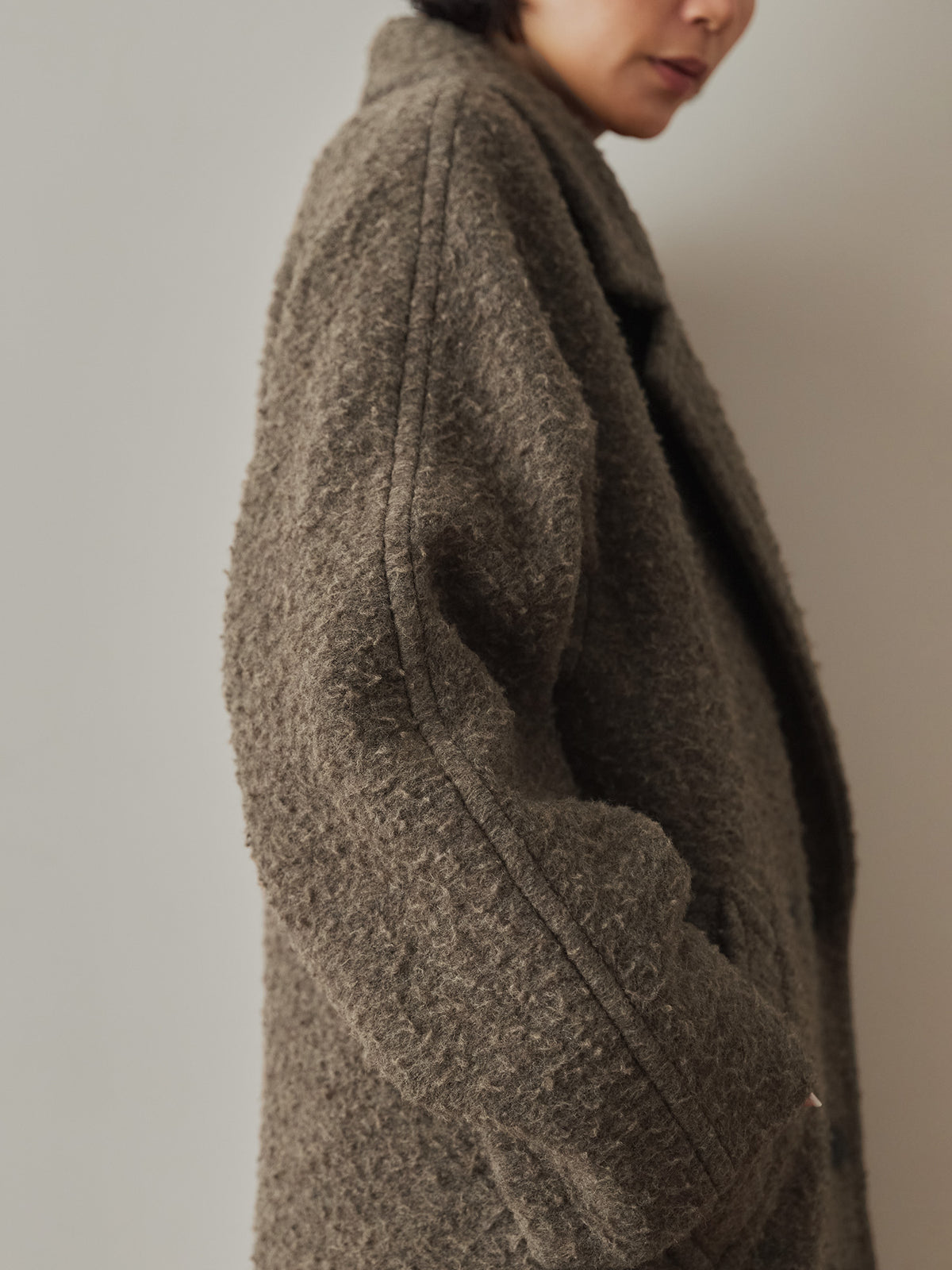 H163 B80 W62 H83<br>着用サイズ : size2 / カラー:cappuccino