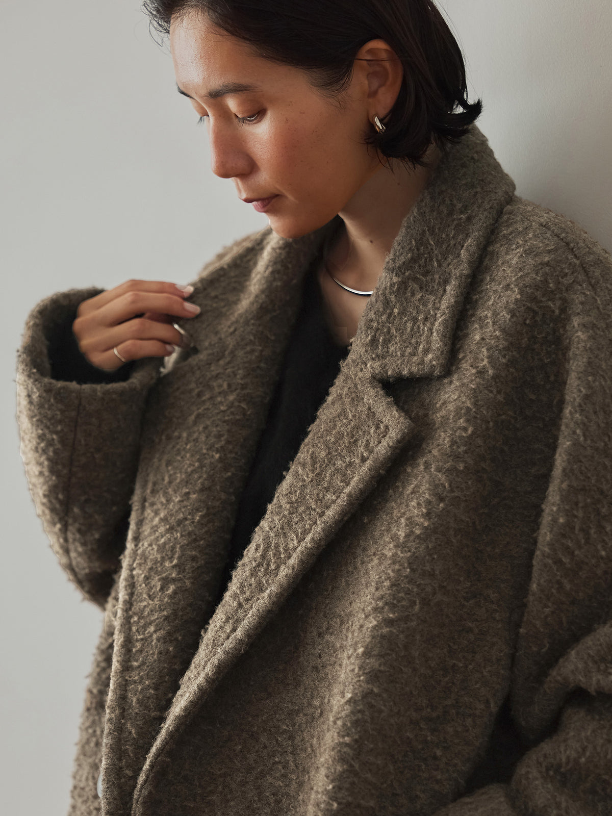 H163 B80 W62 H83<br>着用サイズ : size2 / カラー:cappuccino