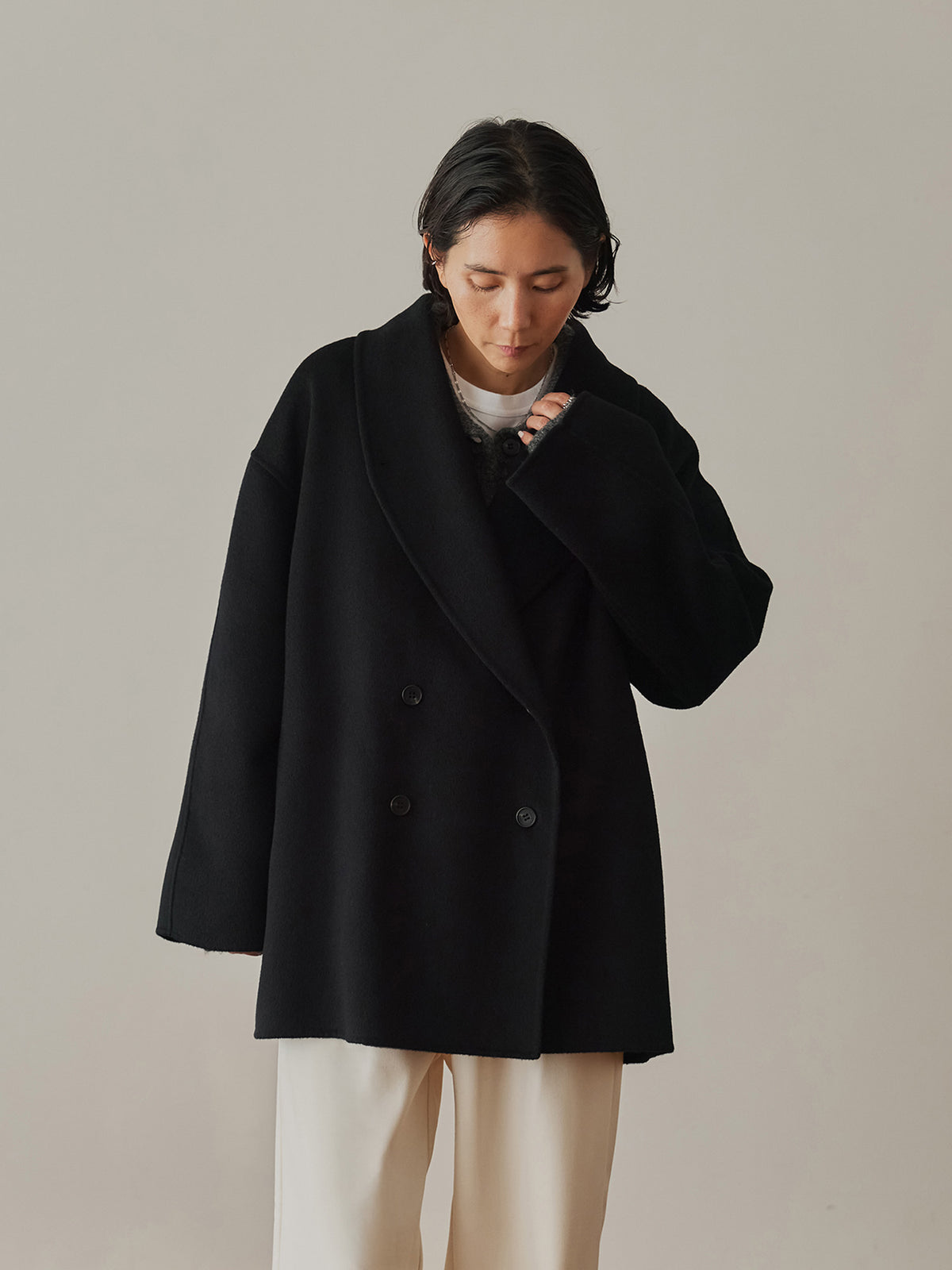 H163 B80 W62 H83<br>着用サイズ : size2 / カラー:black