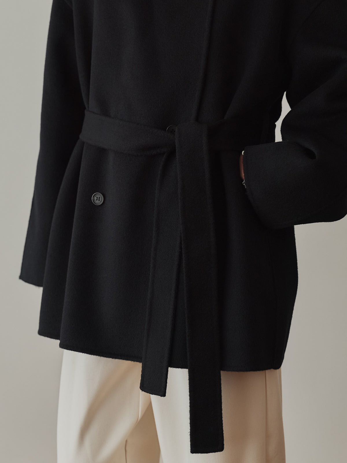 H163 B80 W62 H83<br>着用サイズ : size2 / カラー:black