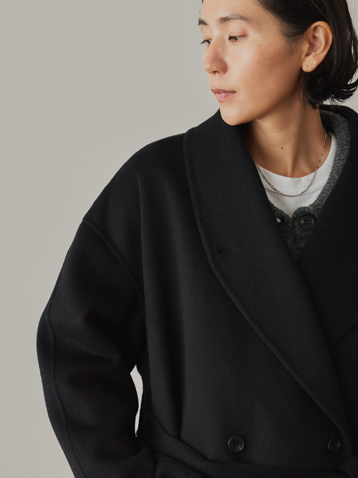 H163 B80 W62 H83<br>着用サイズ : size2 / カラー:black