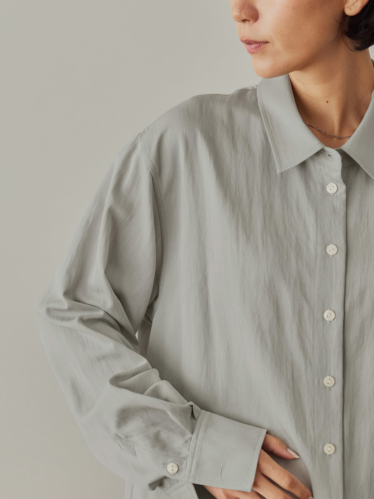 H163 B80 W62 H83<br>着用サイズ : size2 / カラー:mint gray