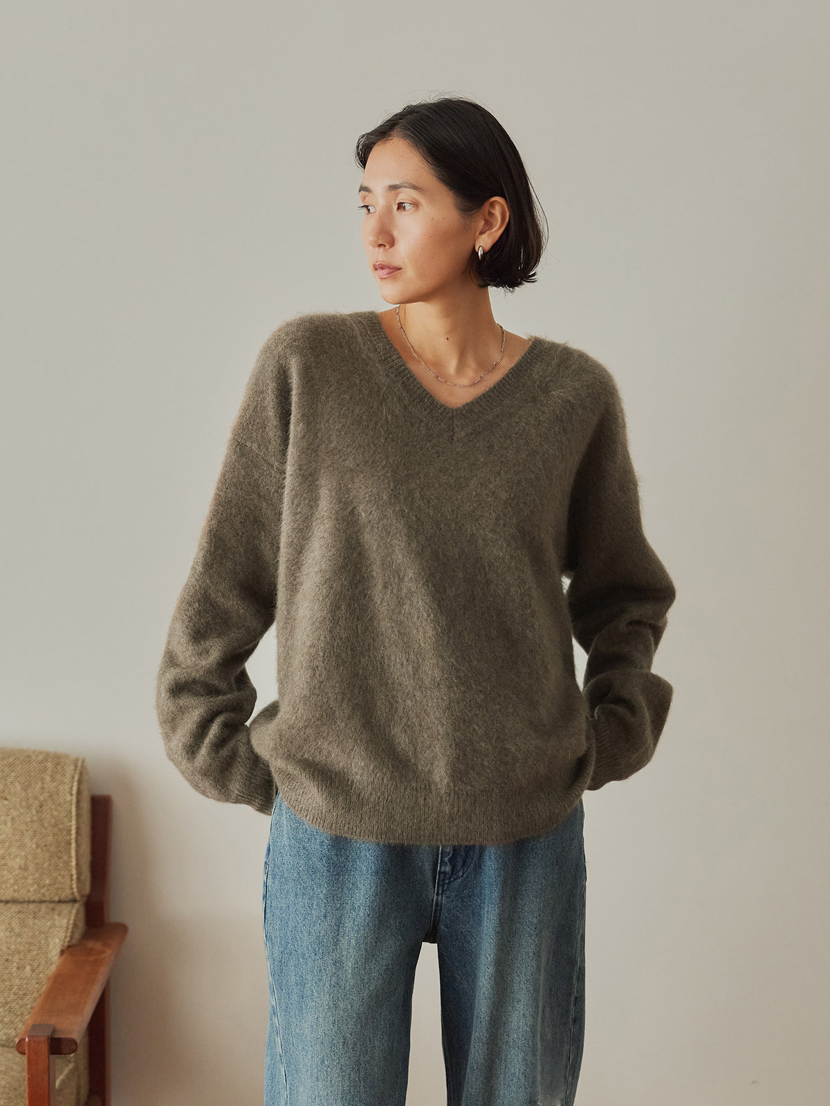 H163 B80 W62 H83<br>着用サイズ : size2 / カラー:chai