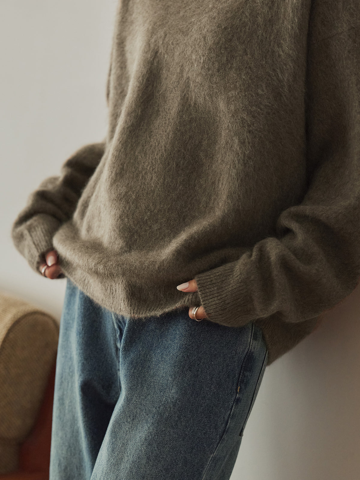 H163 B80 W62 H83<br>着用サイズ : size2 / カラー:chai