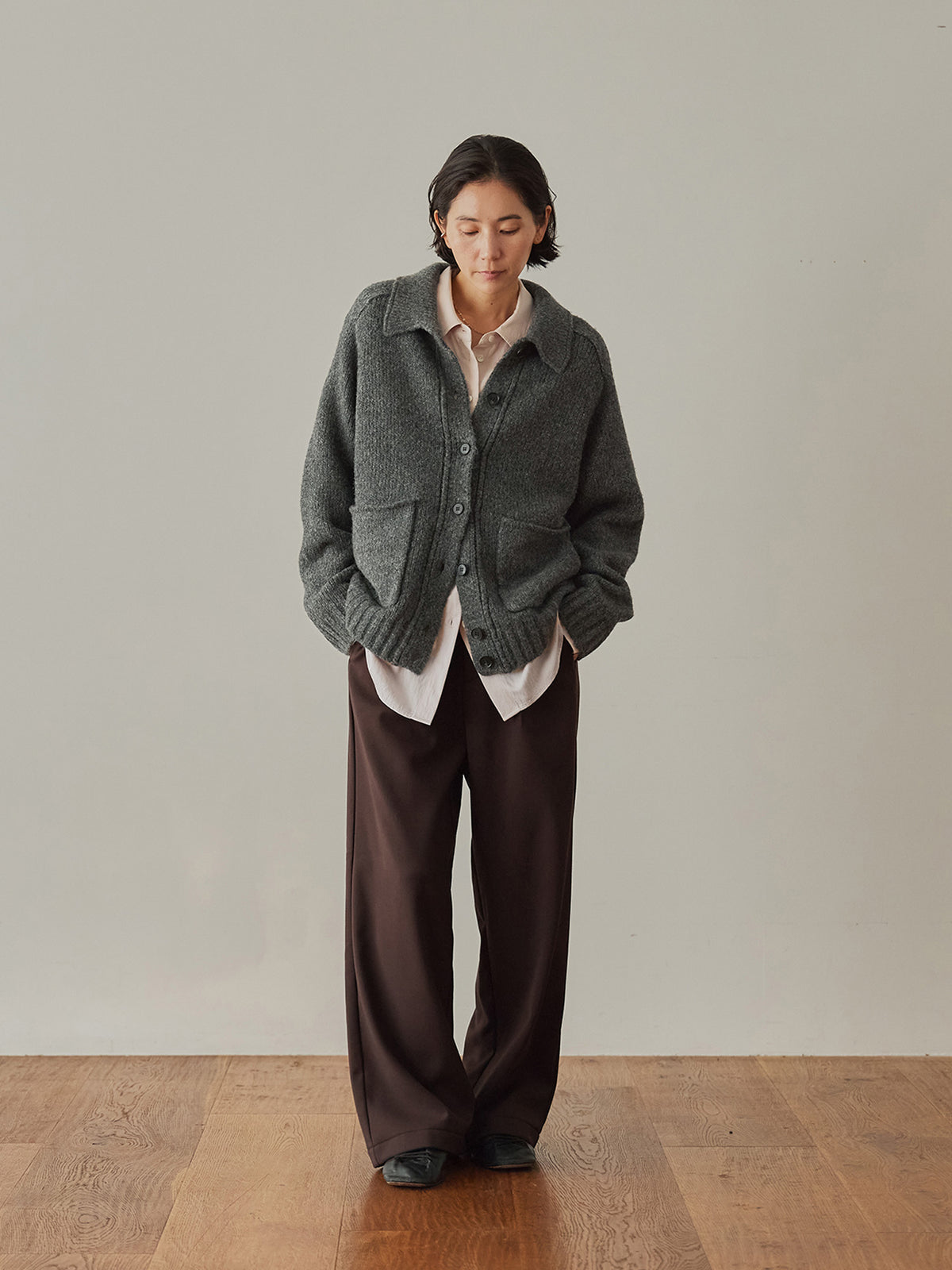 H163 B80 W62 H83<br>着用サイズ : size2 / カラー:gray
