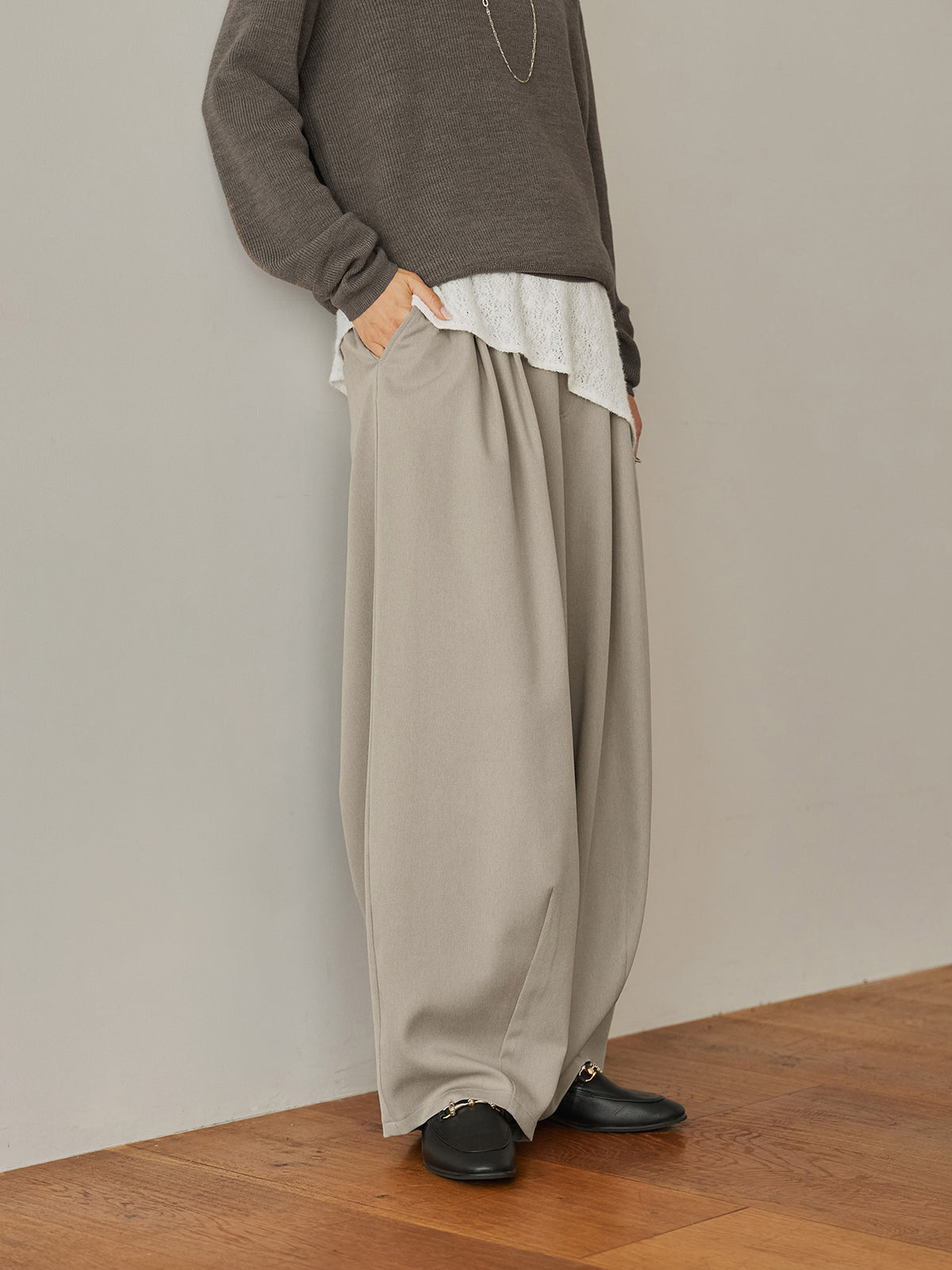 H163 B80 W62 H83<br>着用サイズ : サンプル / カラー:grayge