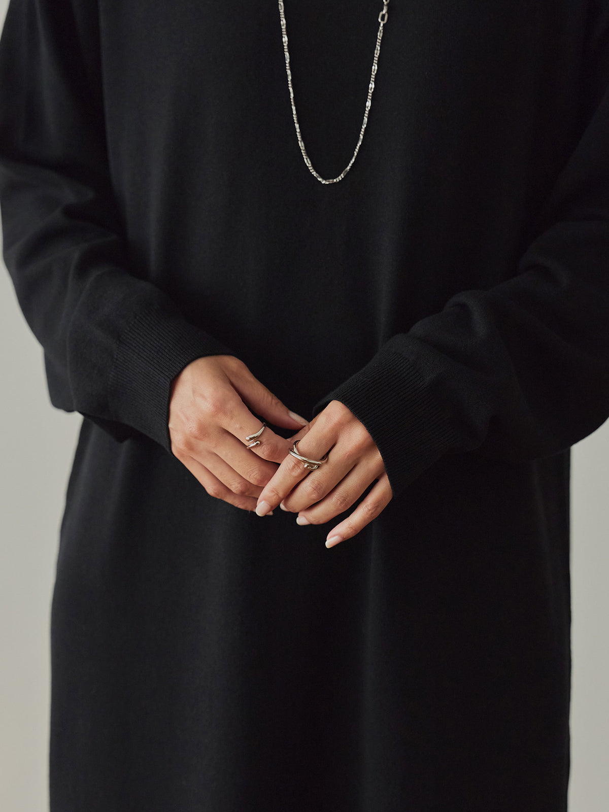 H163 B80 W62 H83<br>着用サイズ : size2 / カラー:black