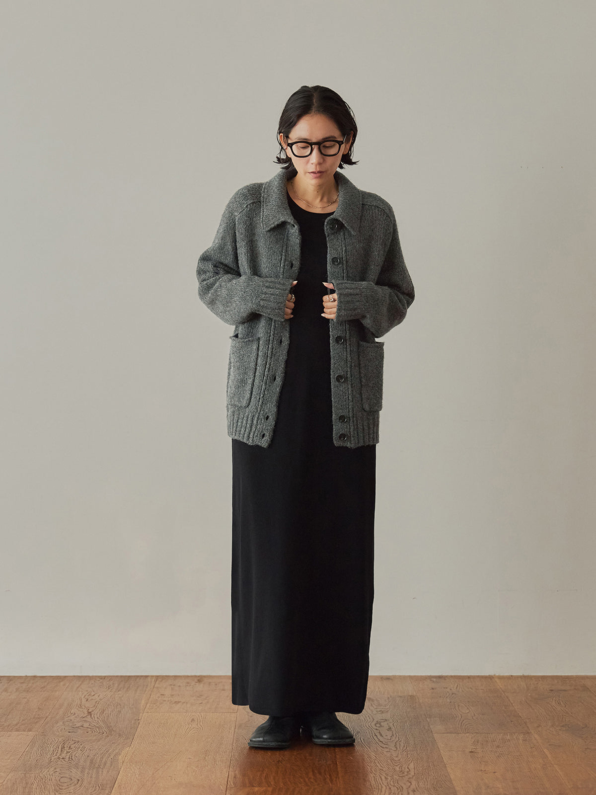 H163 B80 W62 H83<br>着用サイズ : size2 / カラー:gray
