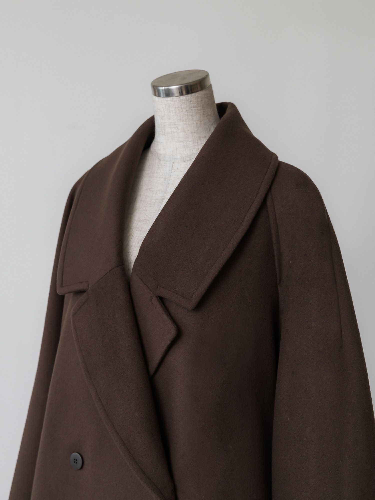 ビッグカラーミディコート