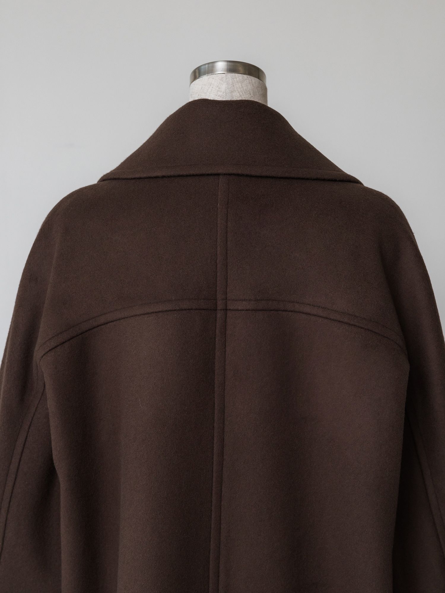 ビッグカラーミディコート