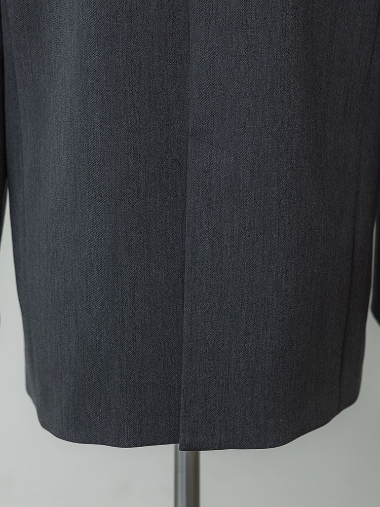 ヘザーカラーミニマルジャケット