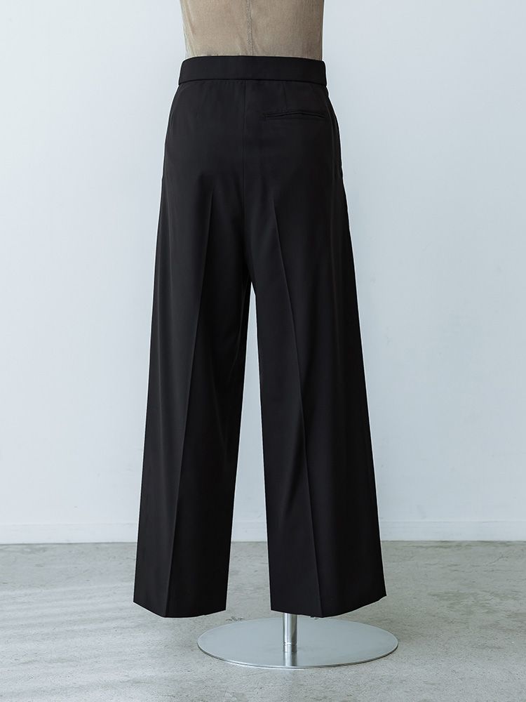 ウールブレンドスラックス