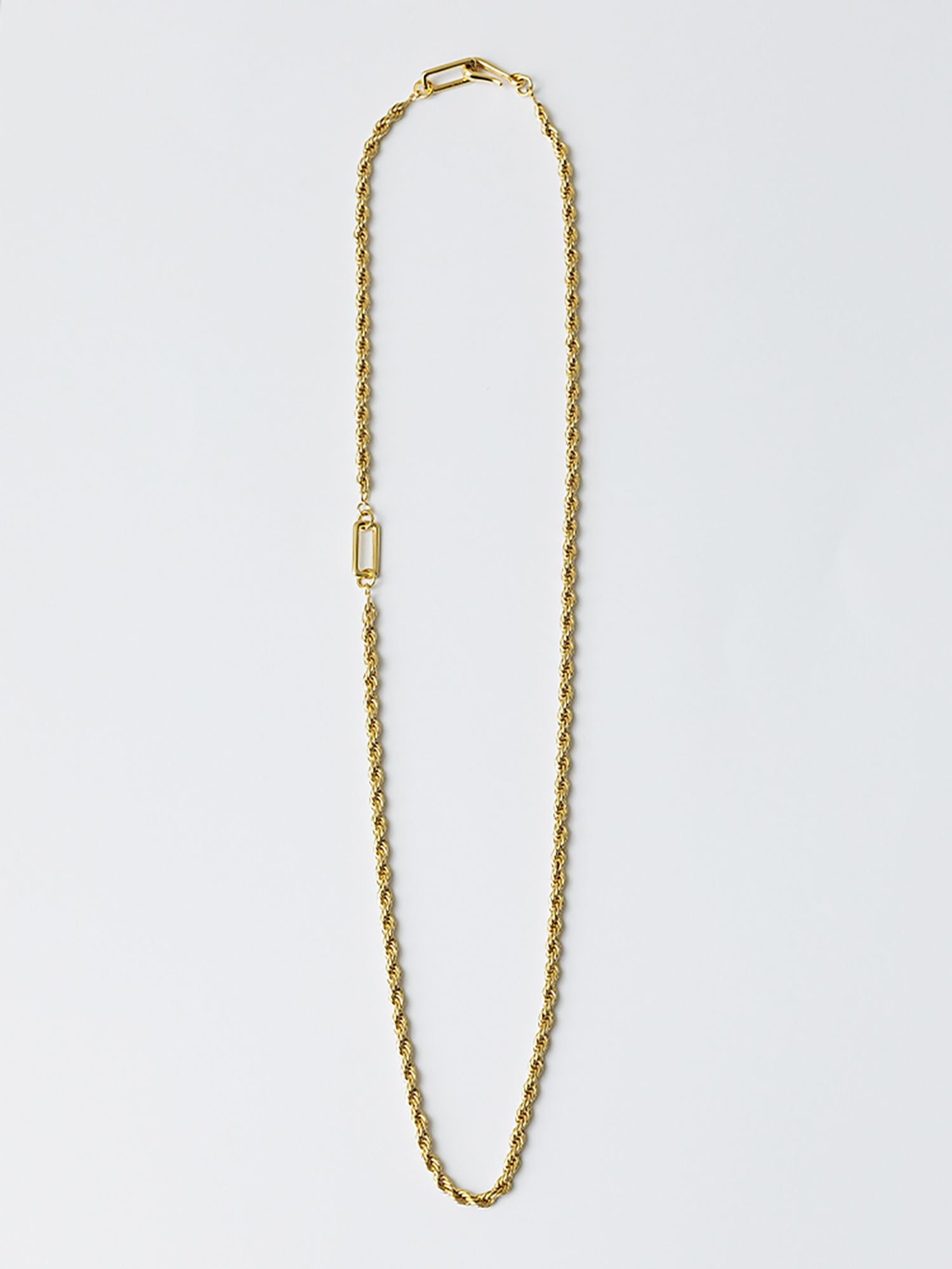 ツイストチェーンネックレス