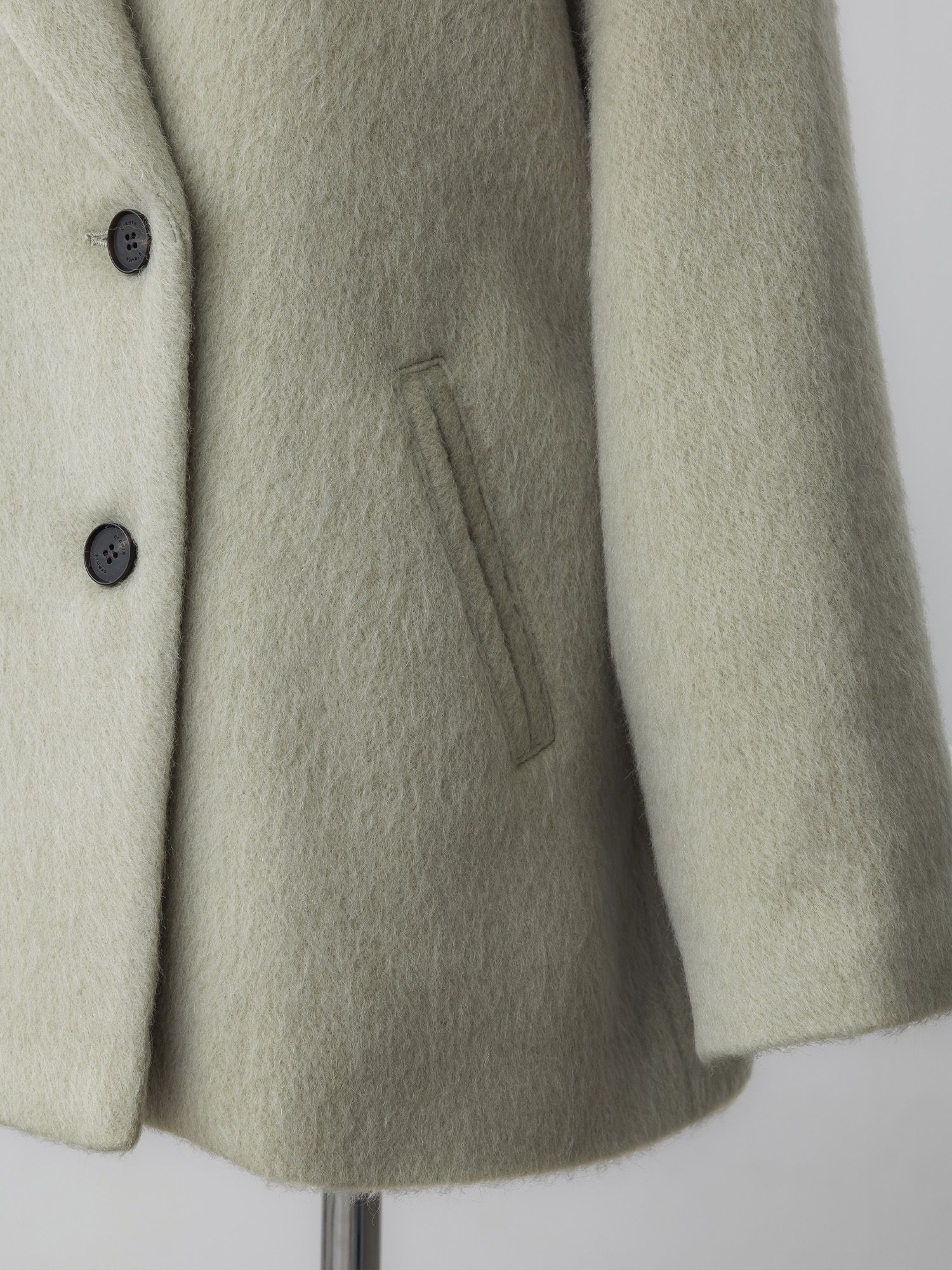 マイルドシャギーウールPコート