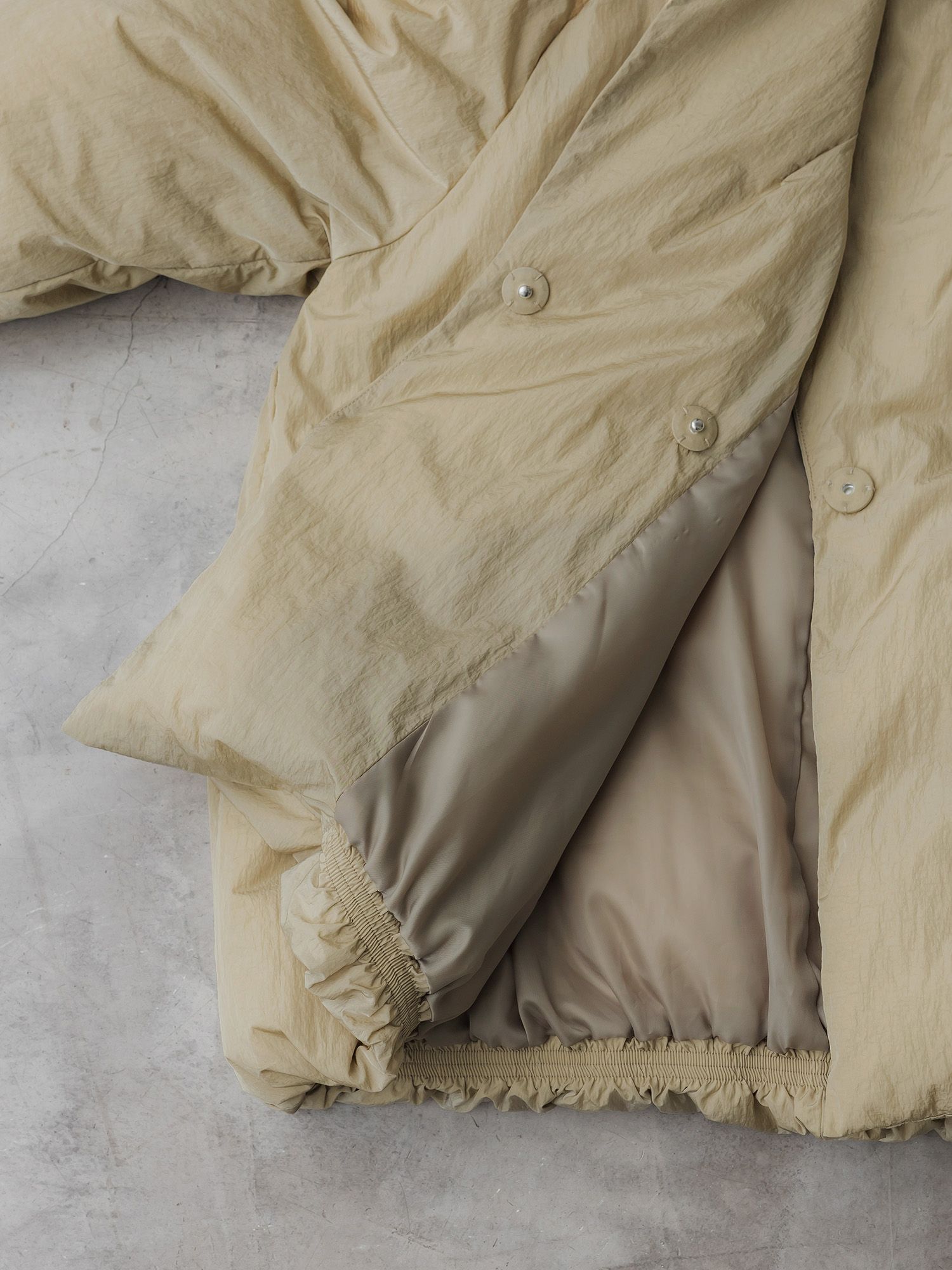 ダブルブレストダウンジャケット