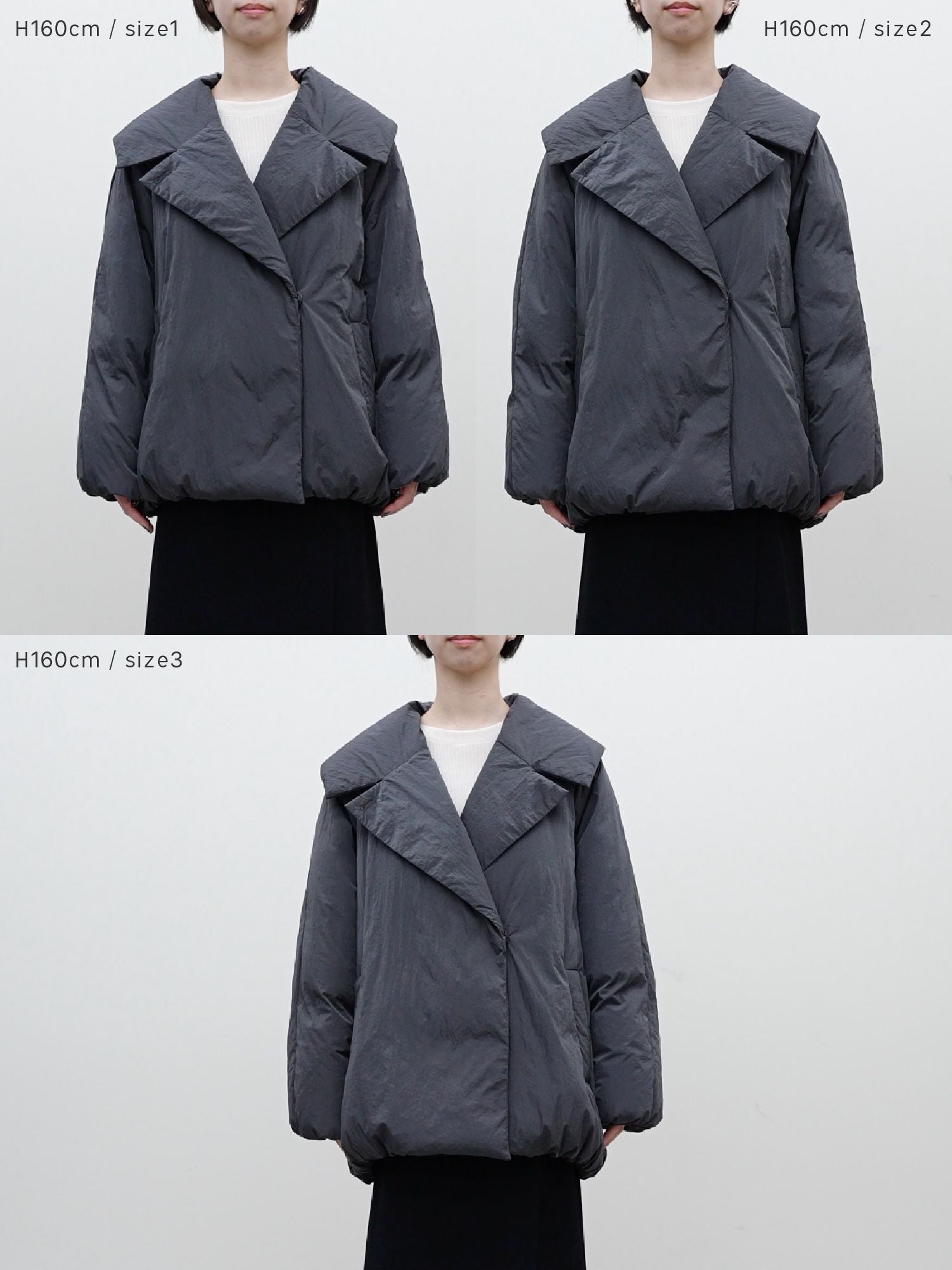 ダブルブレストダウンジャケット