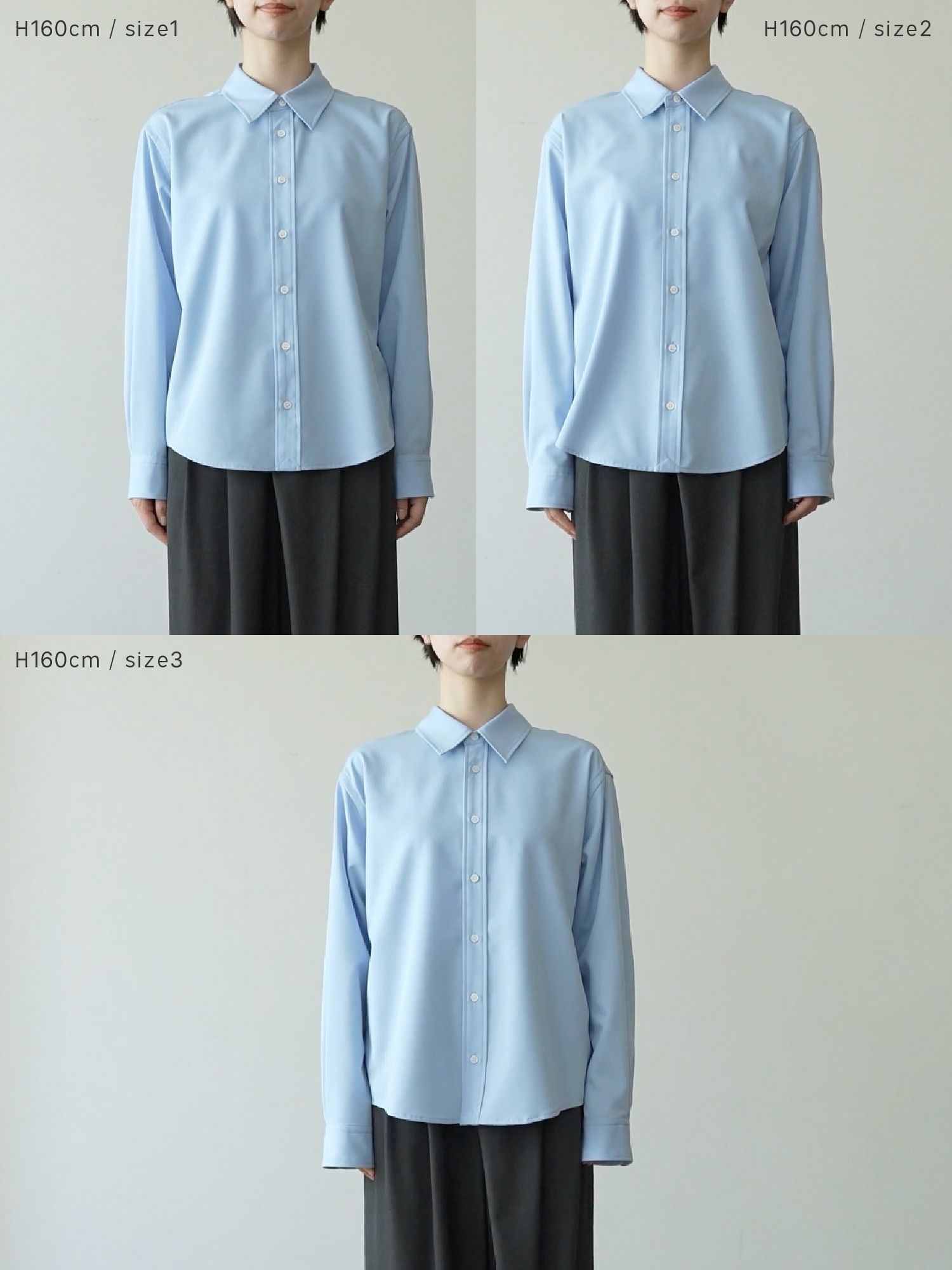 バックステッチレギュラーシャツ