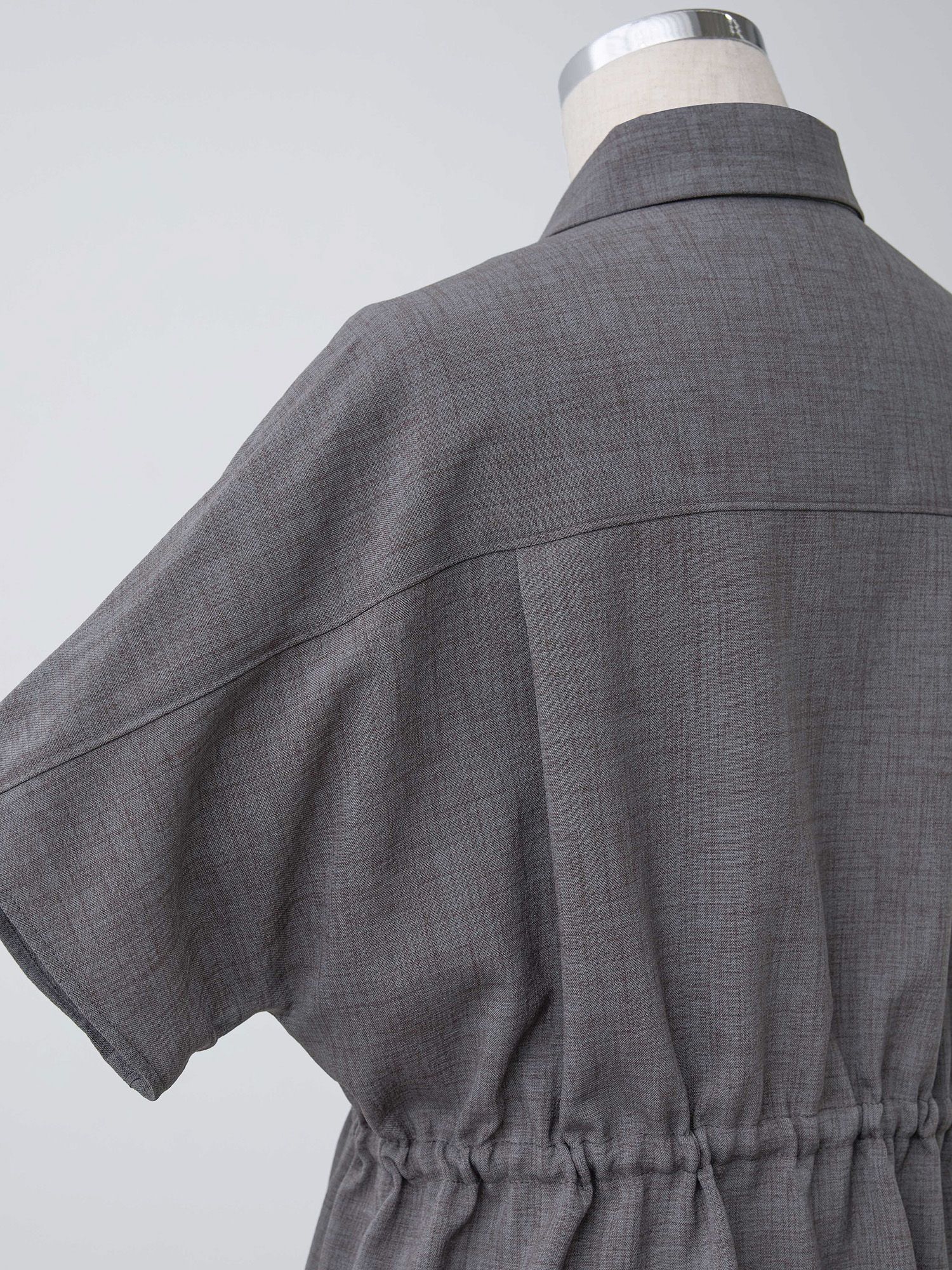 セミドルマンドロストデザインシャツ