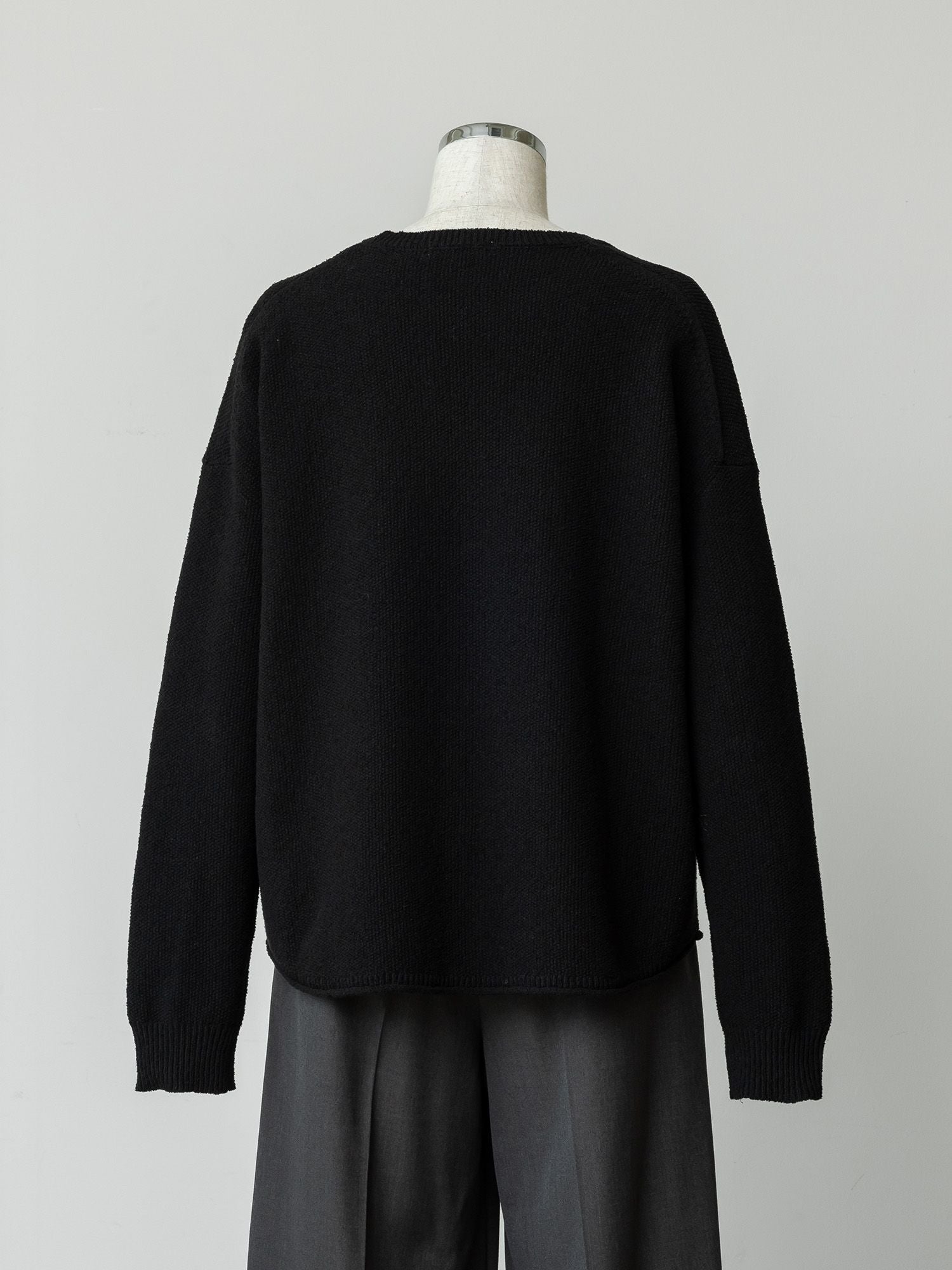 コットンミックスカノコニット