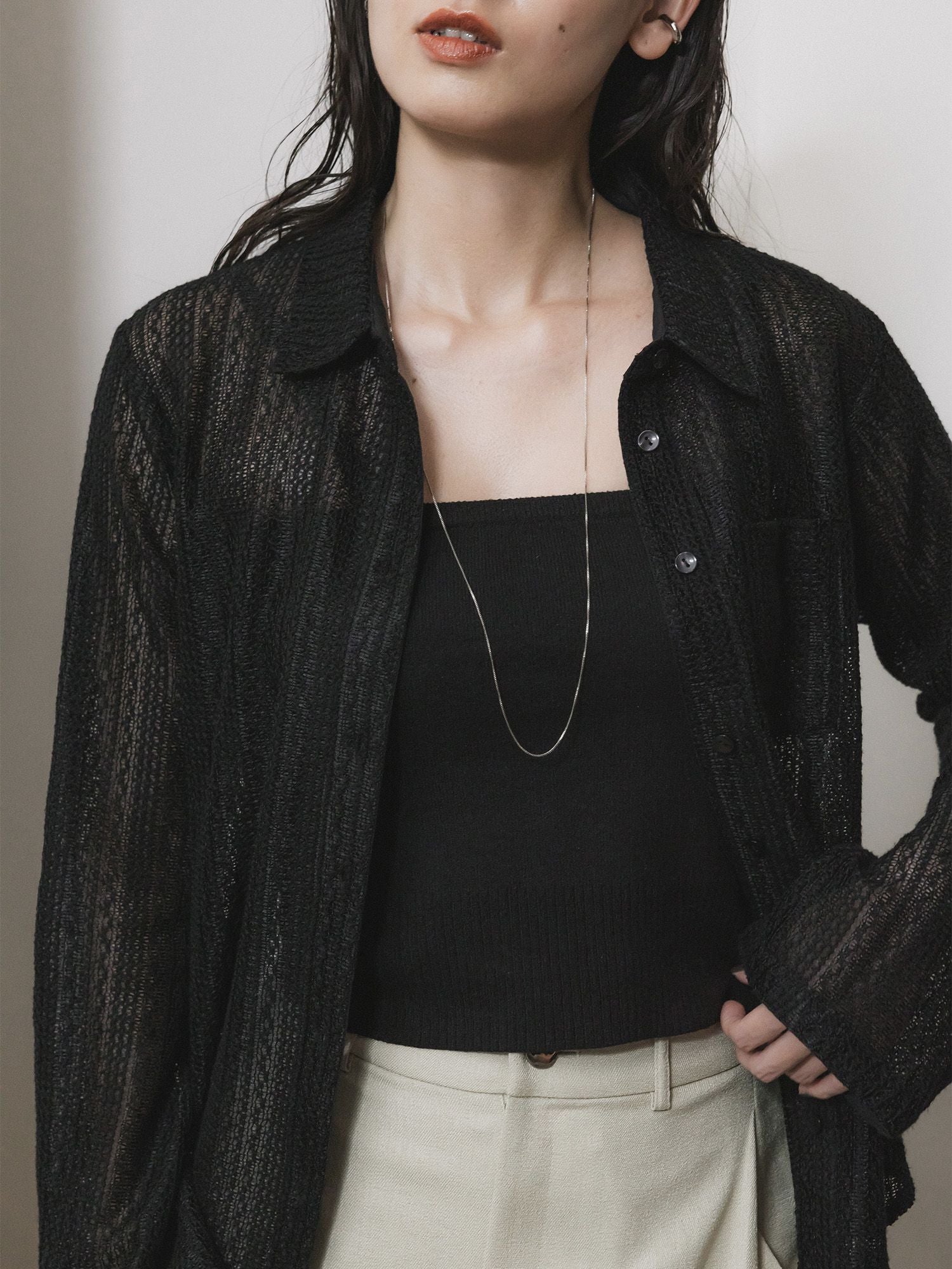 マルチウェイドロップネックレス