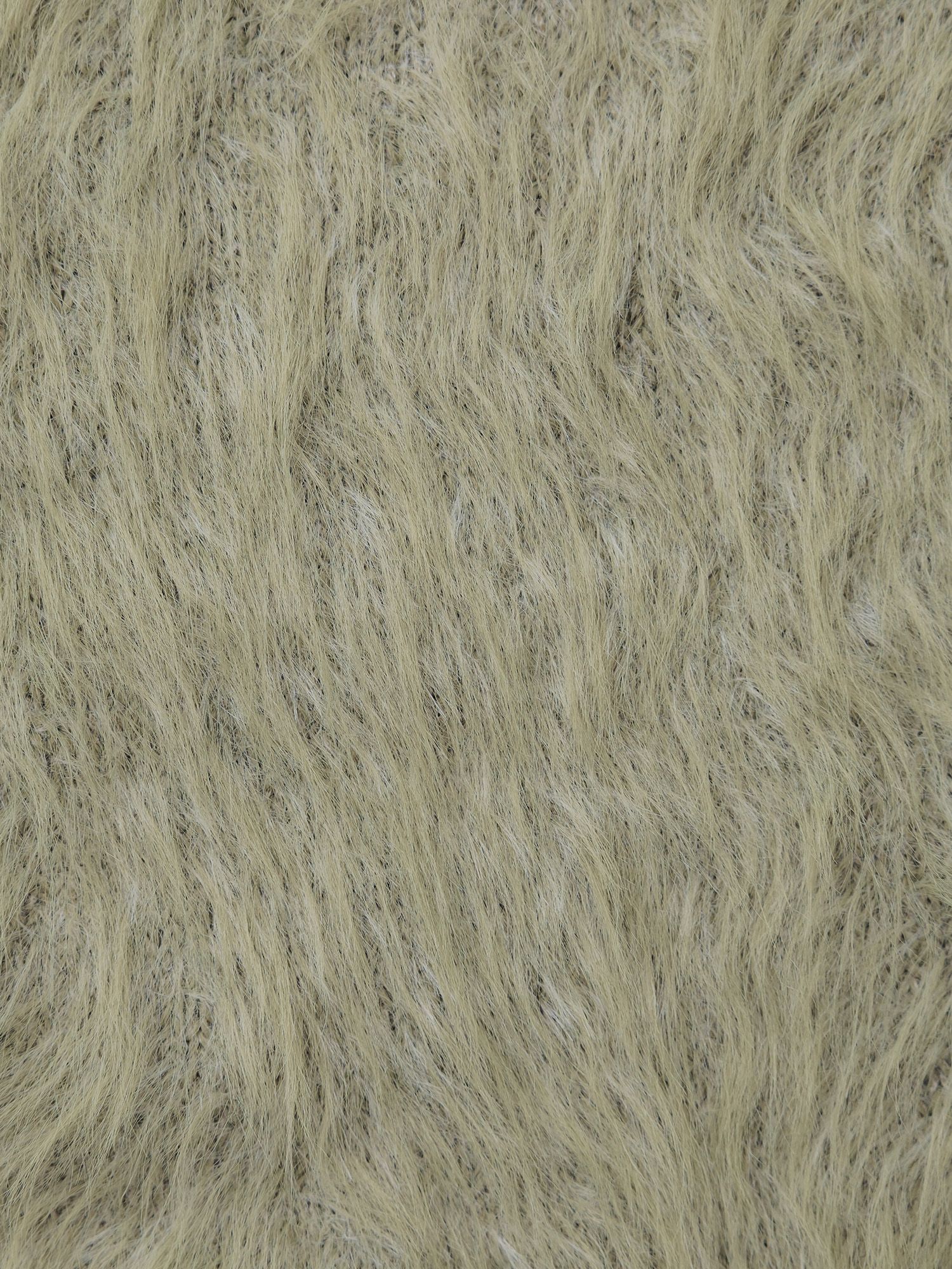 シャギークルーネックルーズニット