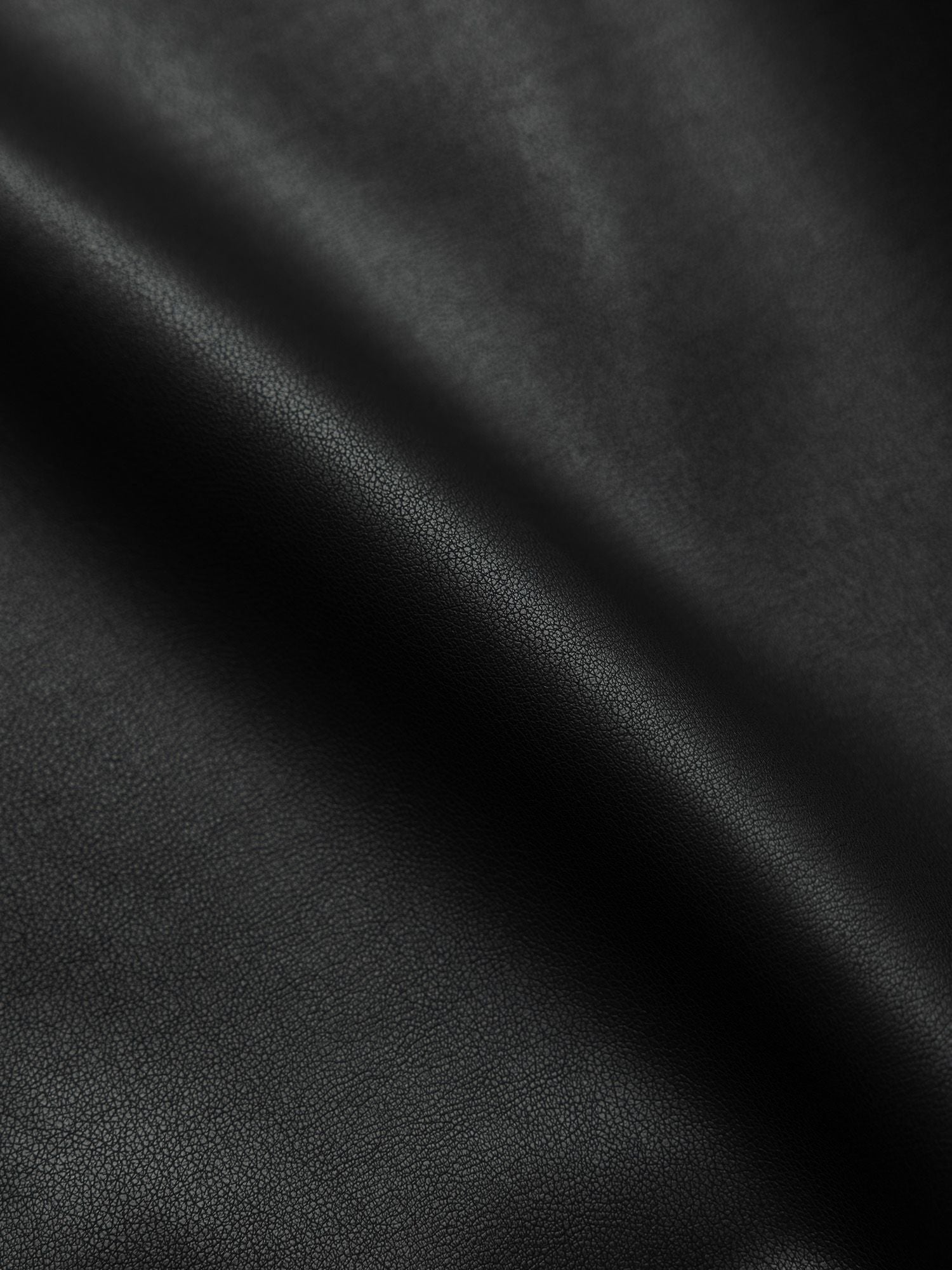 フェイクレザードレープスカート