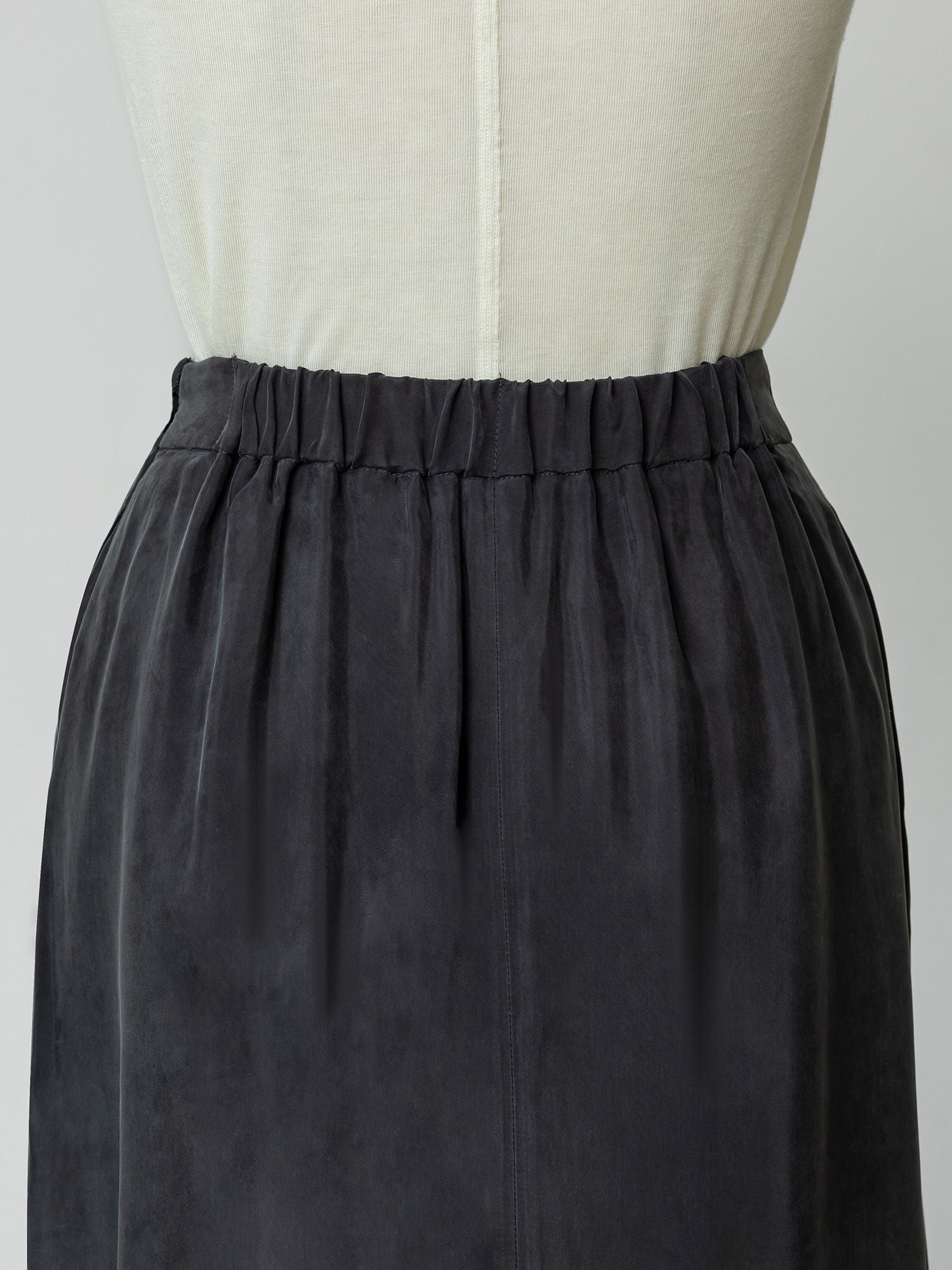 キュプラブレンドナロースカート