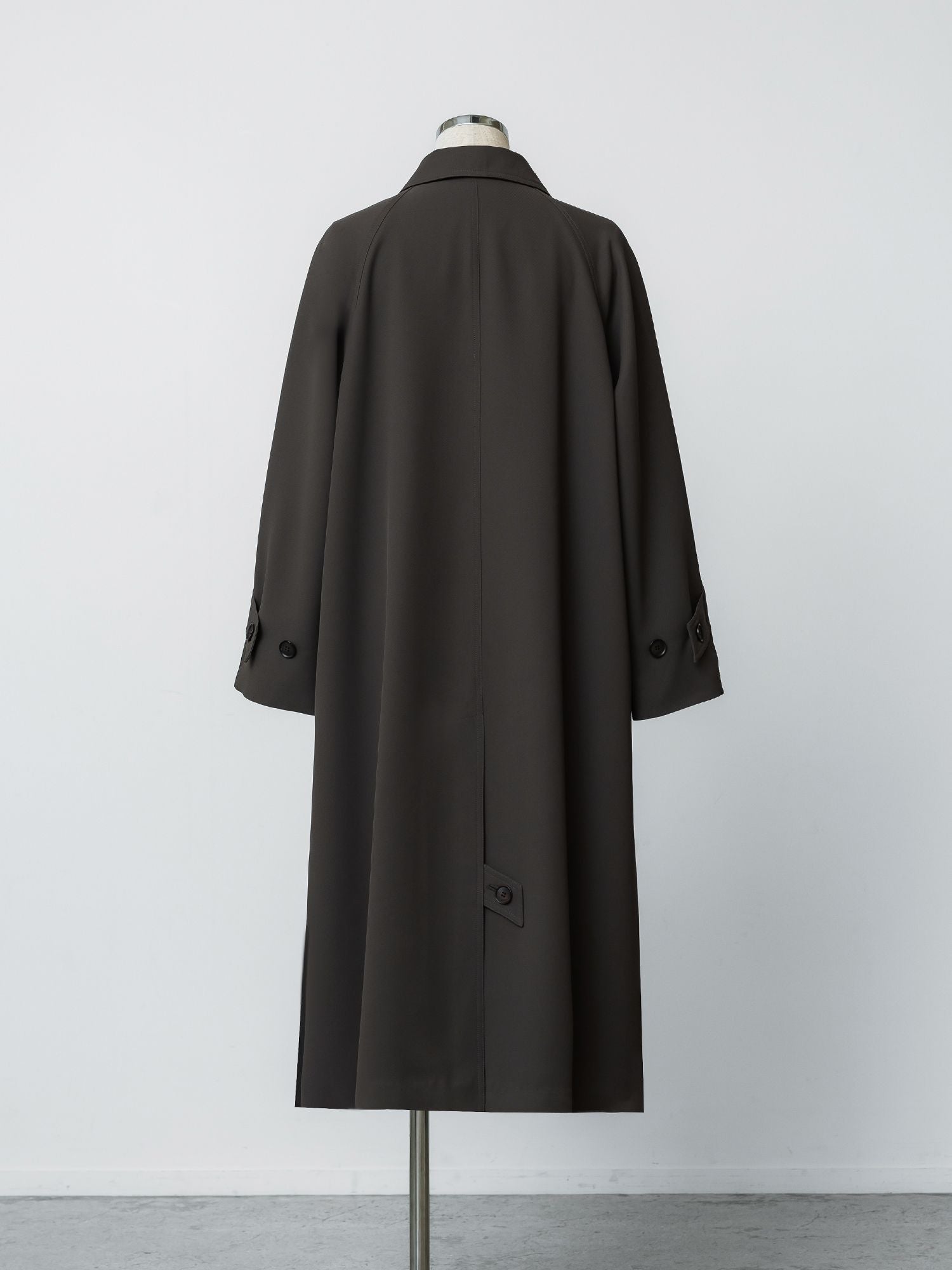 ドレープステンカラーコート