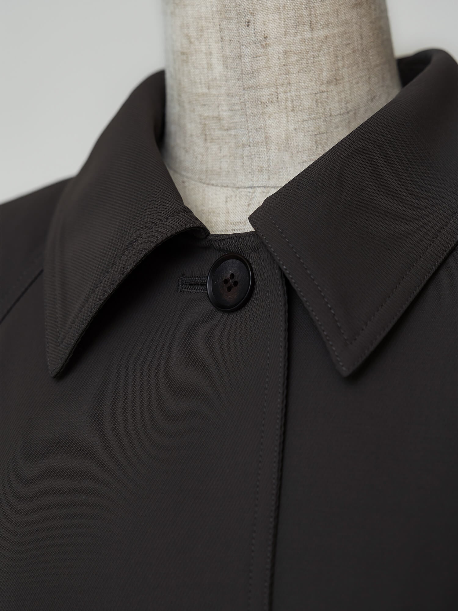 ドレープステンカラーコート