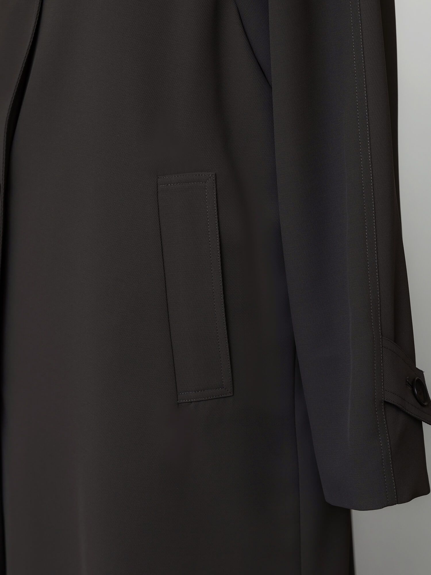 ドレープステンカラーコート