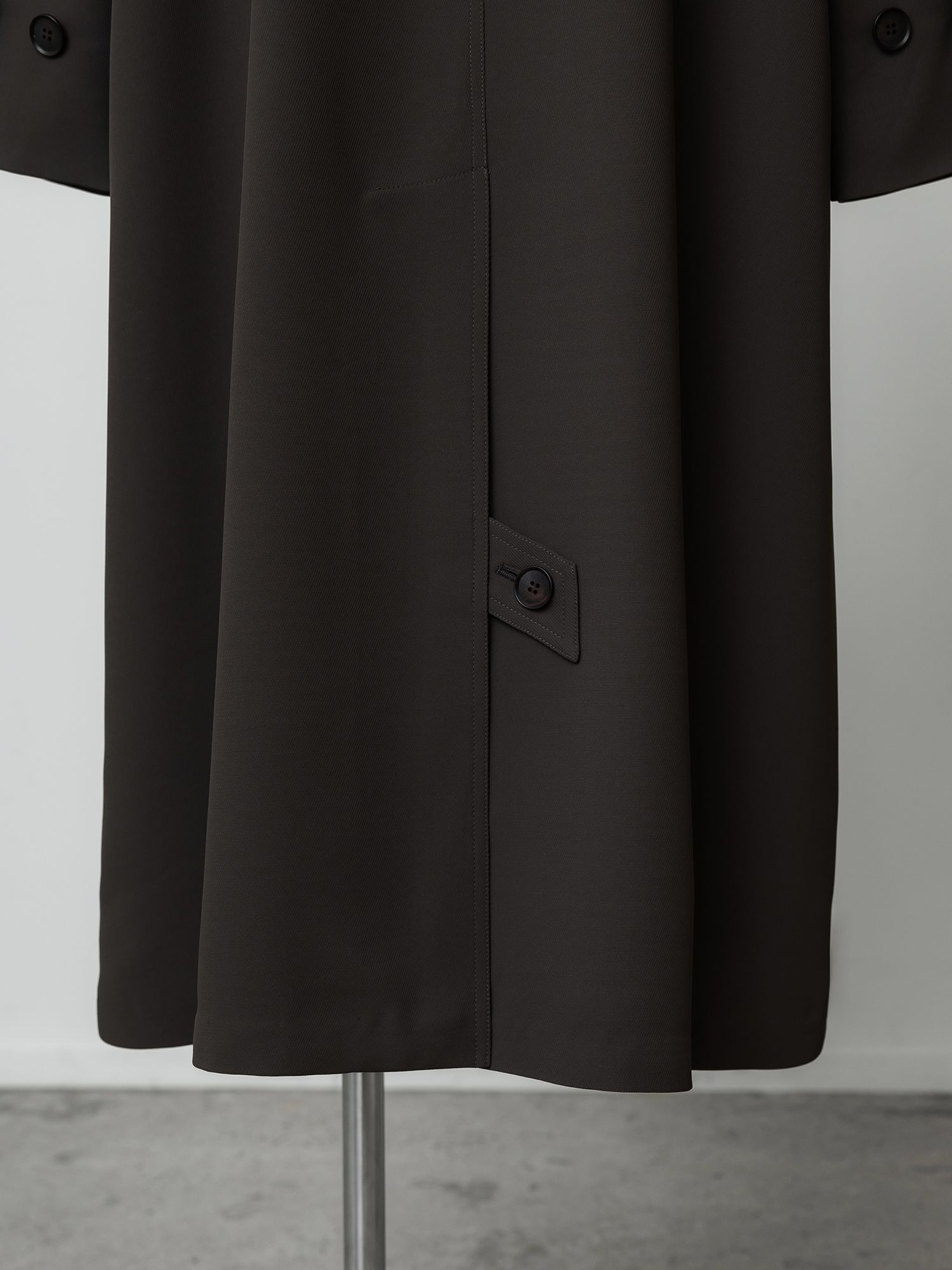 ドレープステンカラーコート