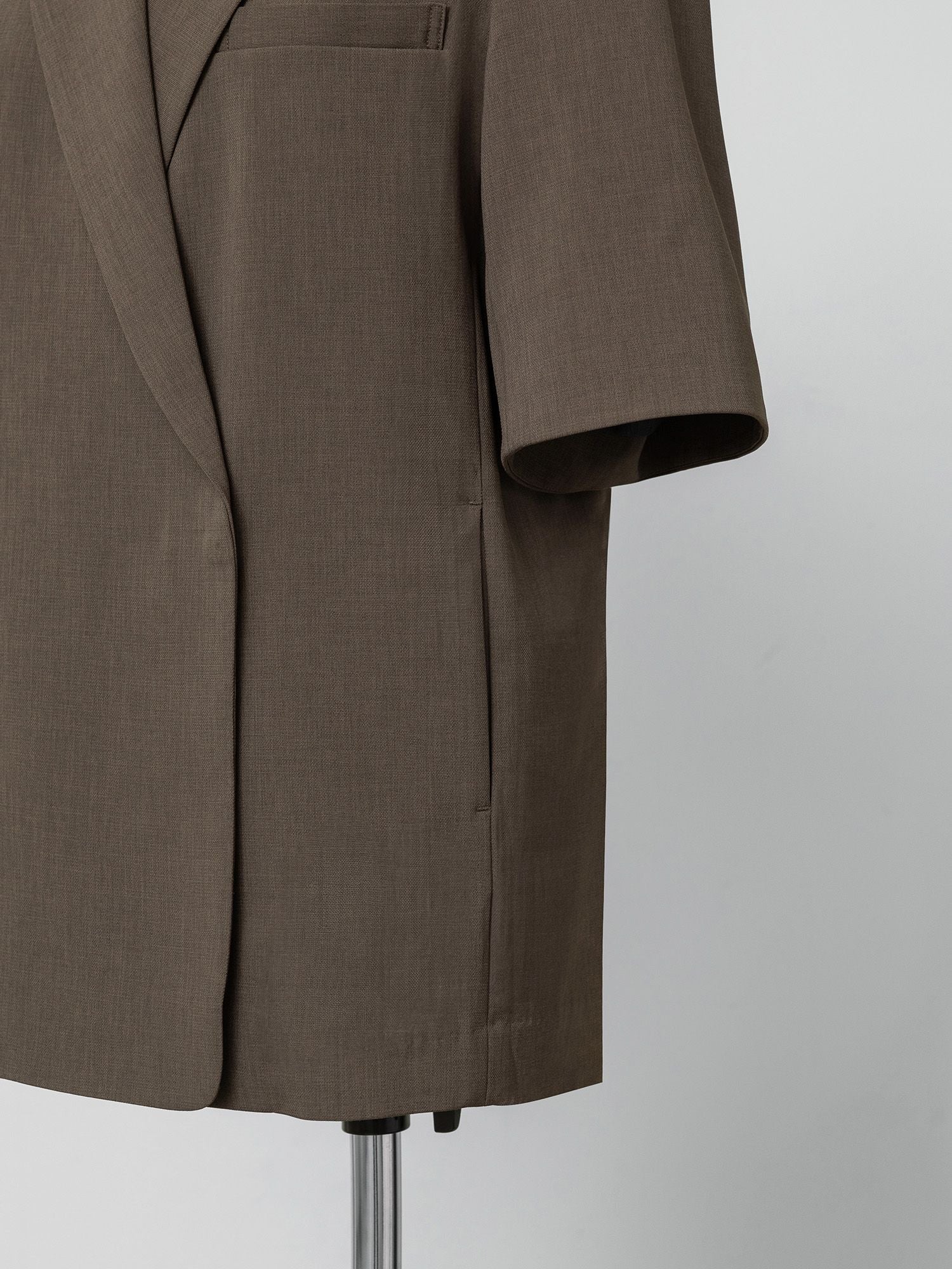 ハーフスリーブボクシージャケット