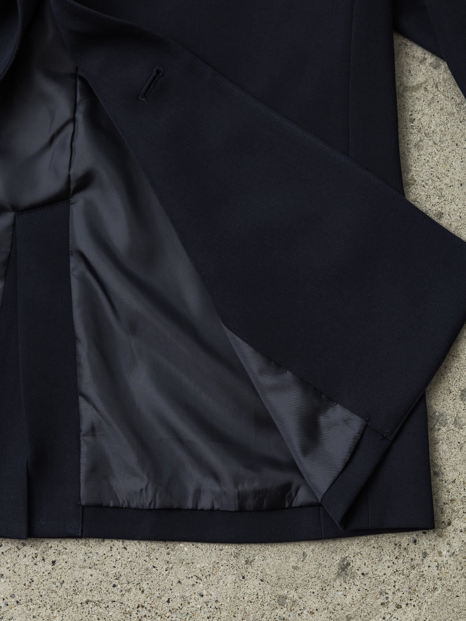 ダブルブレストツイルジャケット