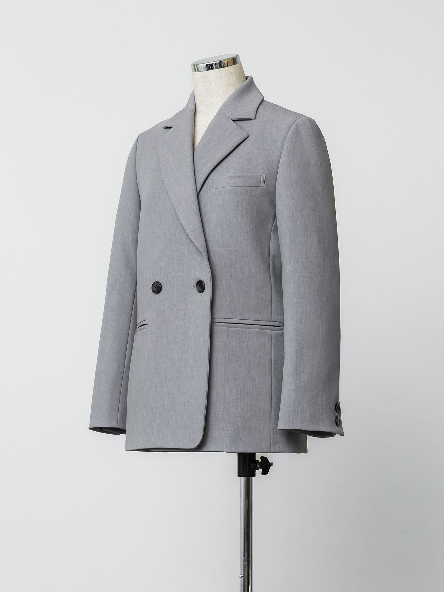 ダブルブレストツイルジャケット