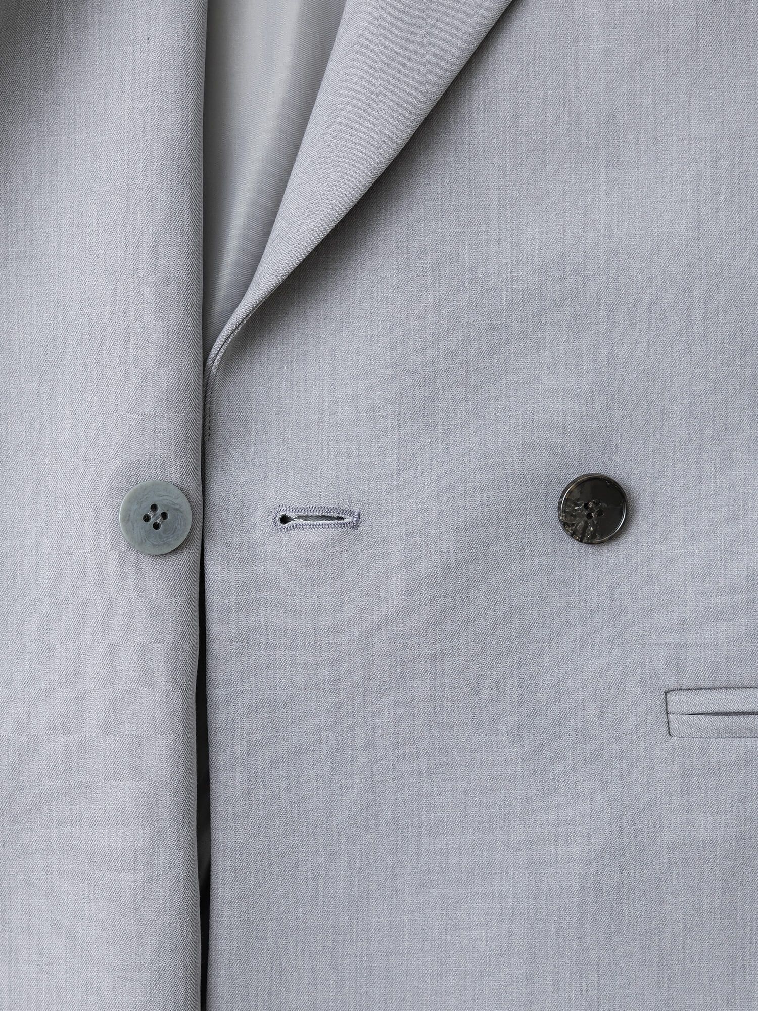 ダブルブレストツイルジャケット