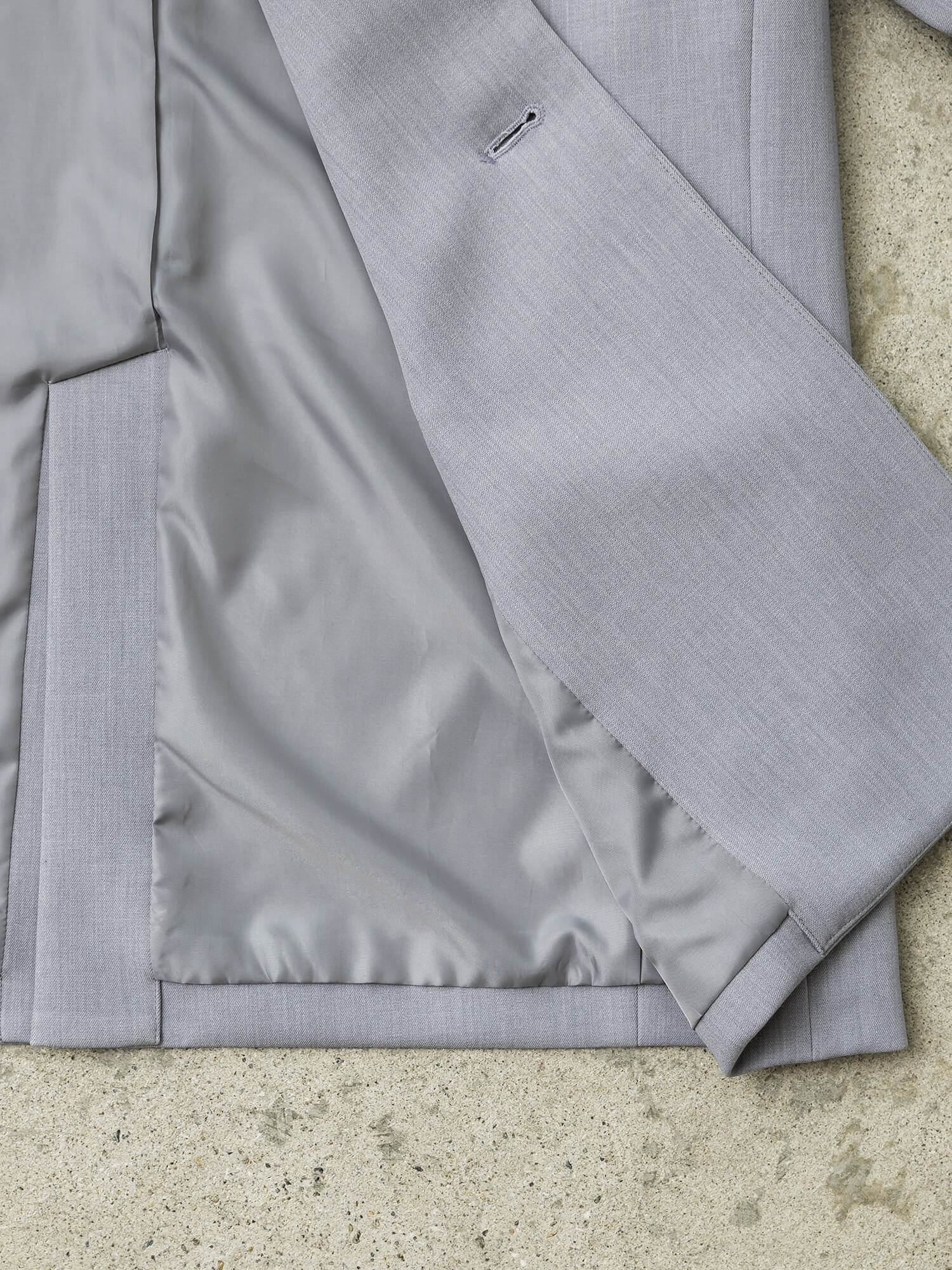 ダブルブレストツイルジャケット