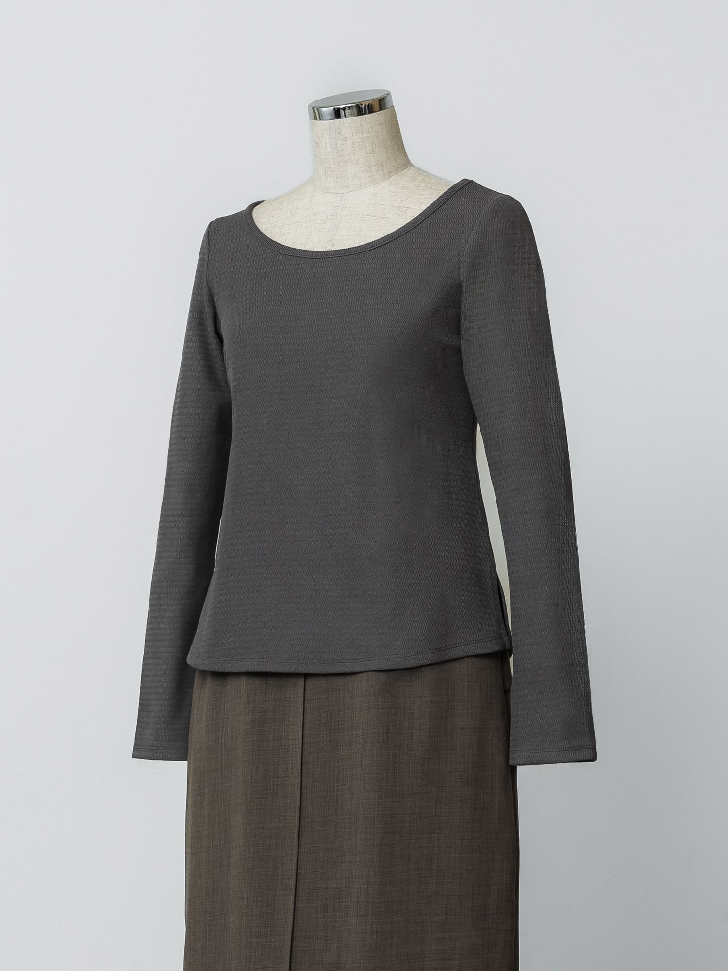 2wayハニカムサーマルカットソー