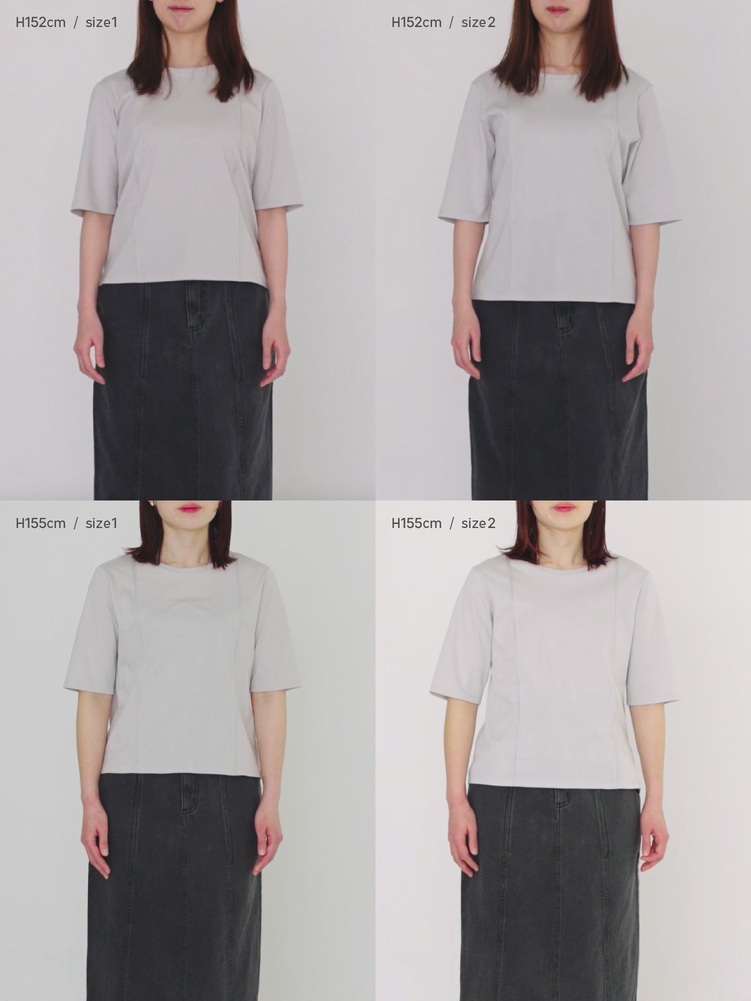 シルケットピンタックT